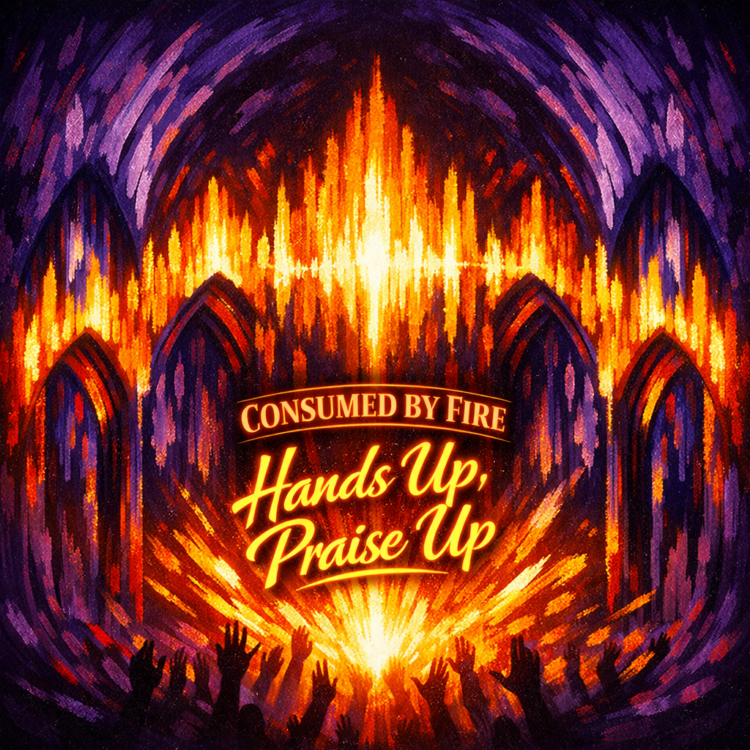 Consumed By Fire Hands Up Praise Up Visual