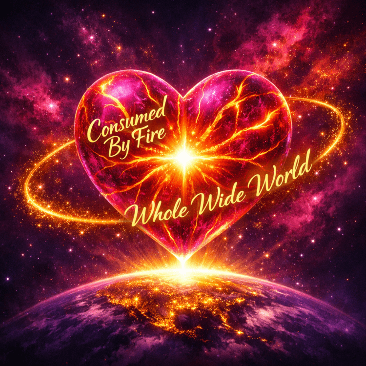 Consumed By Fire Whole Wide World Visual Art
