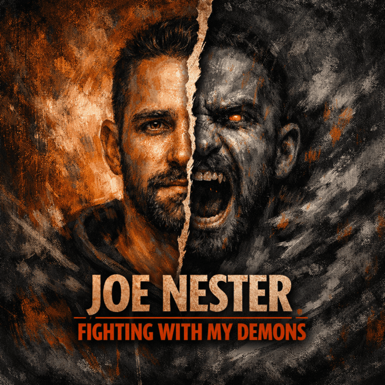 Joe Nester Fighting With My Demons Visual Art