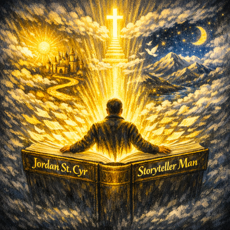 Jordan St Cyr Storyteller Man Visual Art