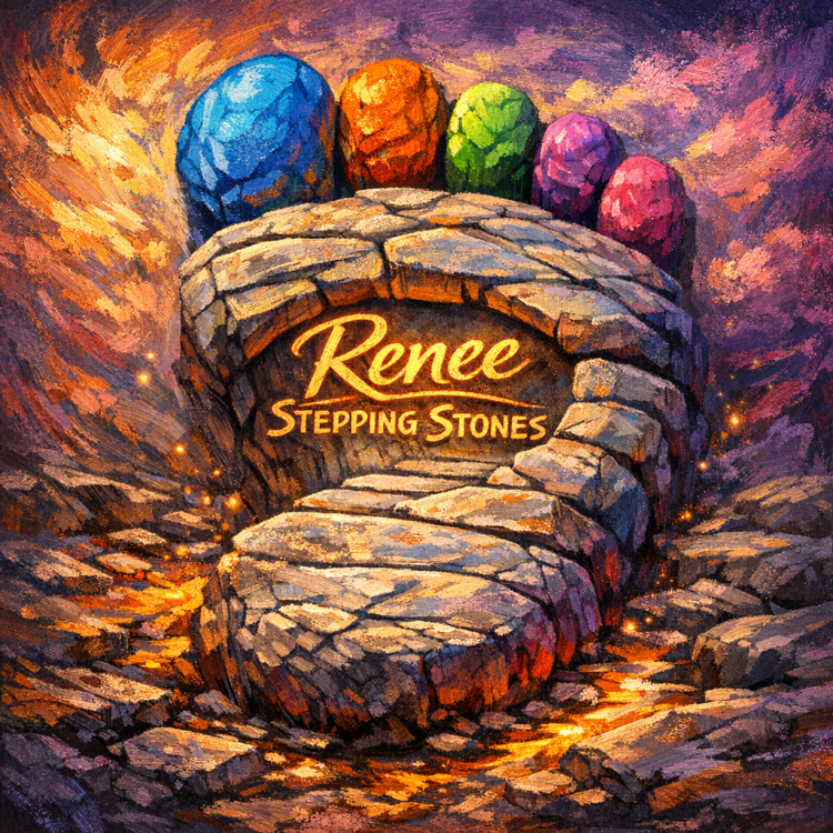 Renee Stepping Stones Visual Art