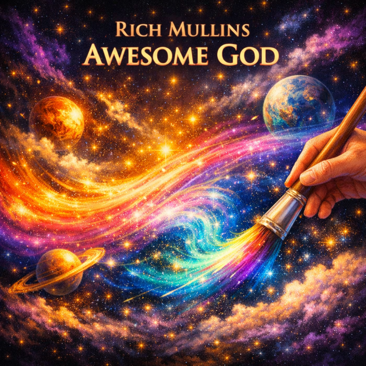 Rich Mullens Awesome God Visual Art