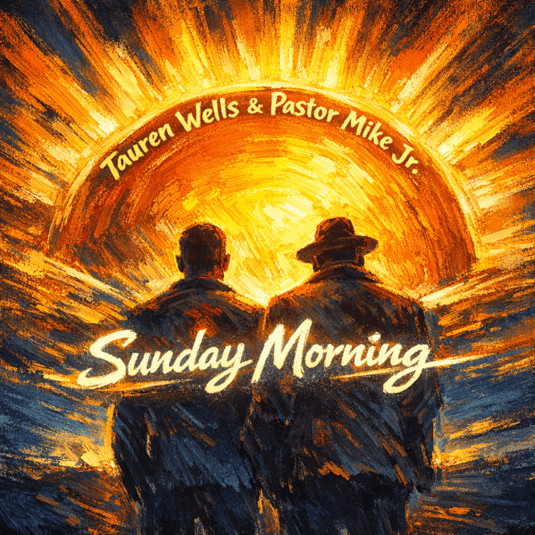 Tauren Wells & Pastor Mike Jr. Sunday Morning Visual ARt