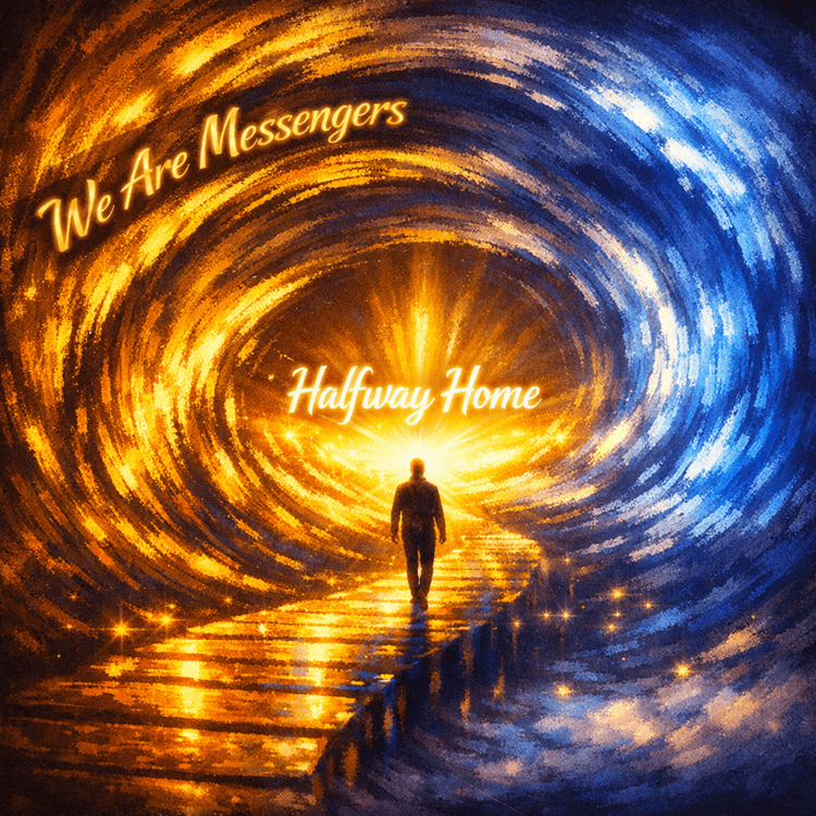 We Are Messengers Halfway Home Visual Art