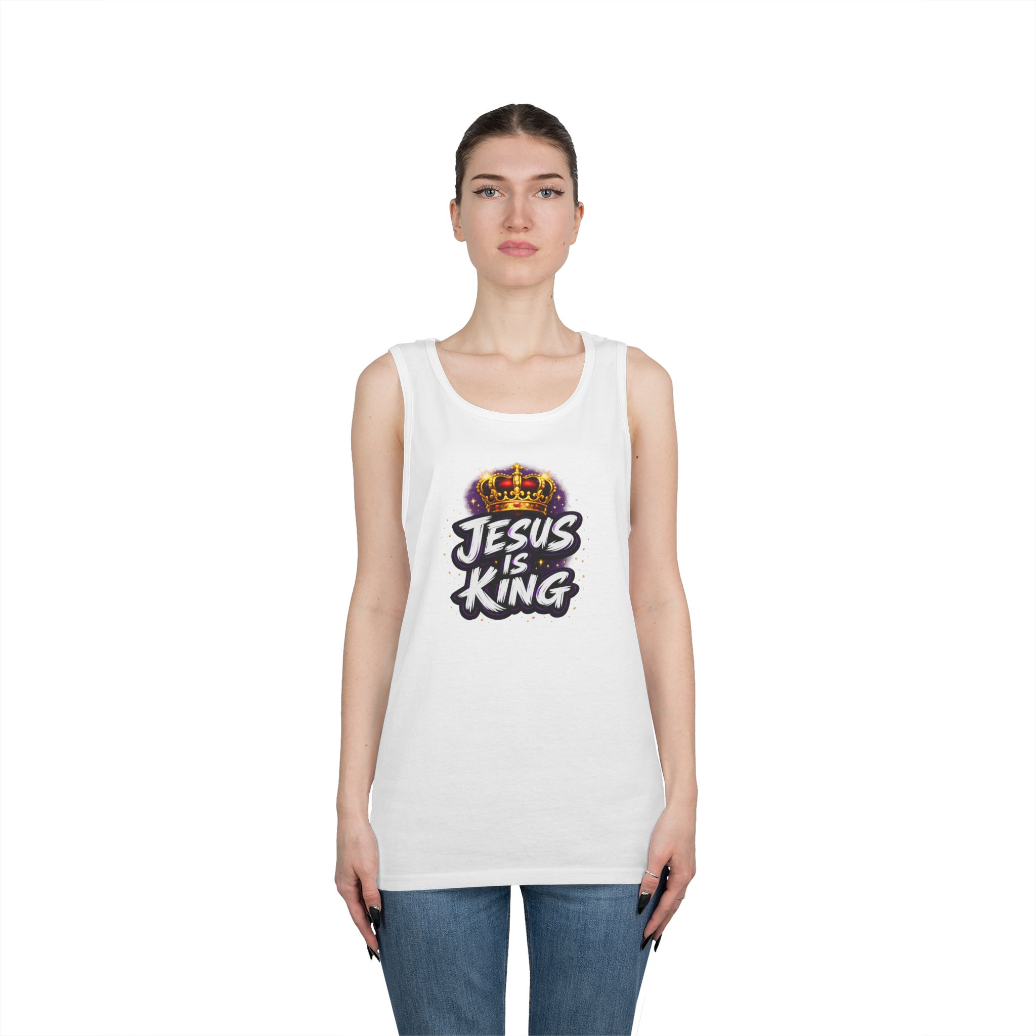 Jesus Is King Tank — Royal Radiance Edition - Image 7