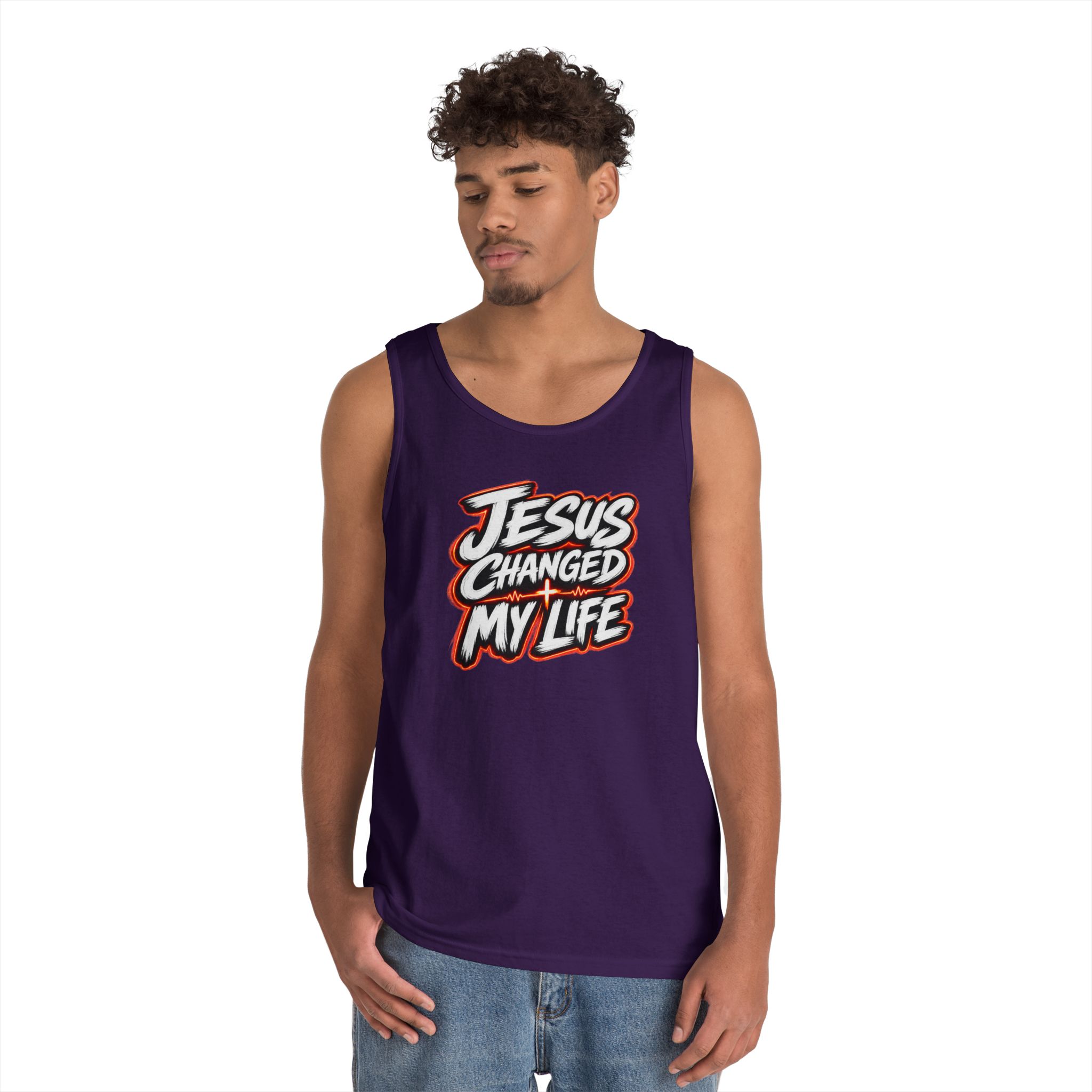Jesus Changed My Life Tank — Transformation in Every Breath - Image 26