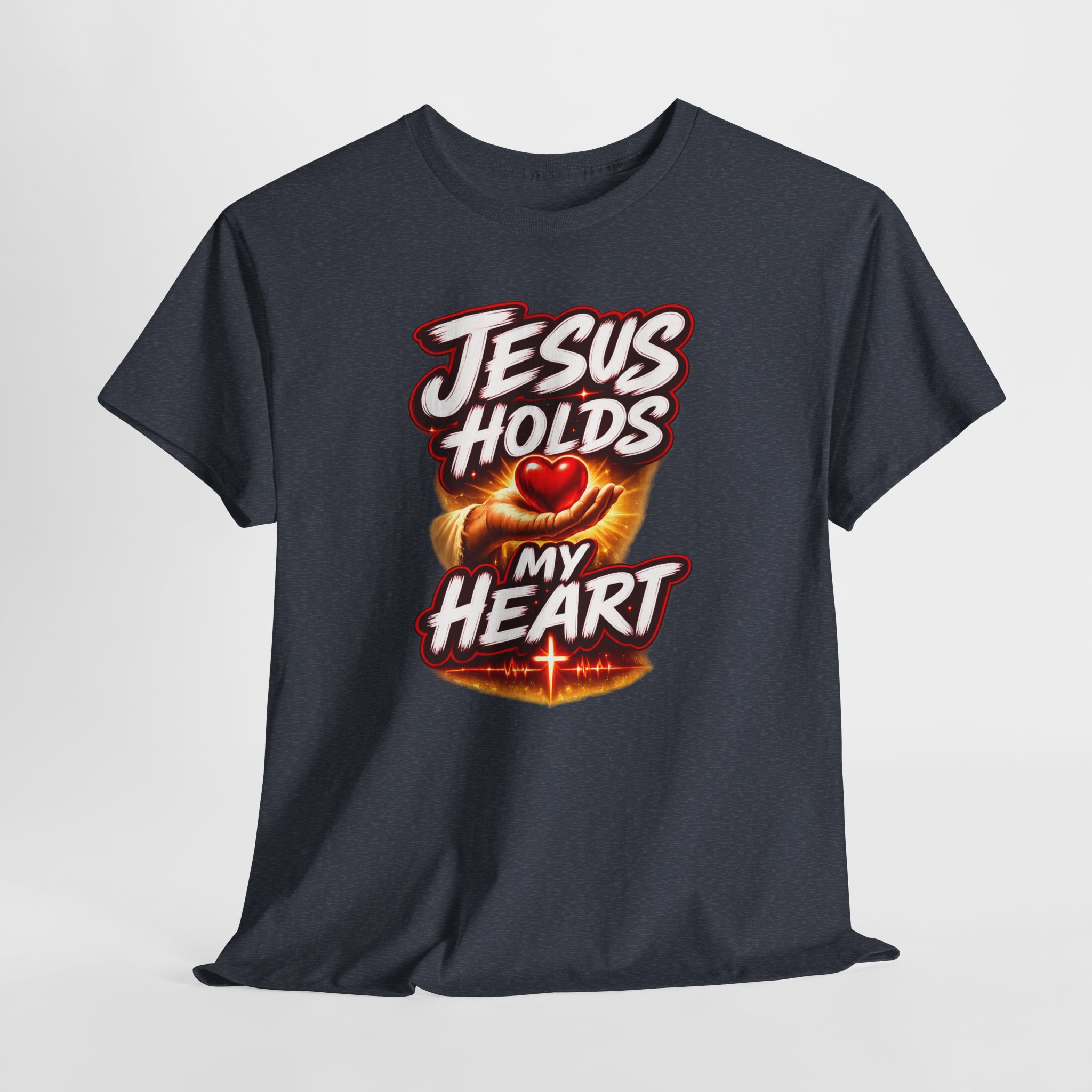 Jesus Holds My Heart Tee — Crimson Mercy Edition - Image 61