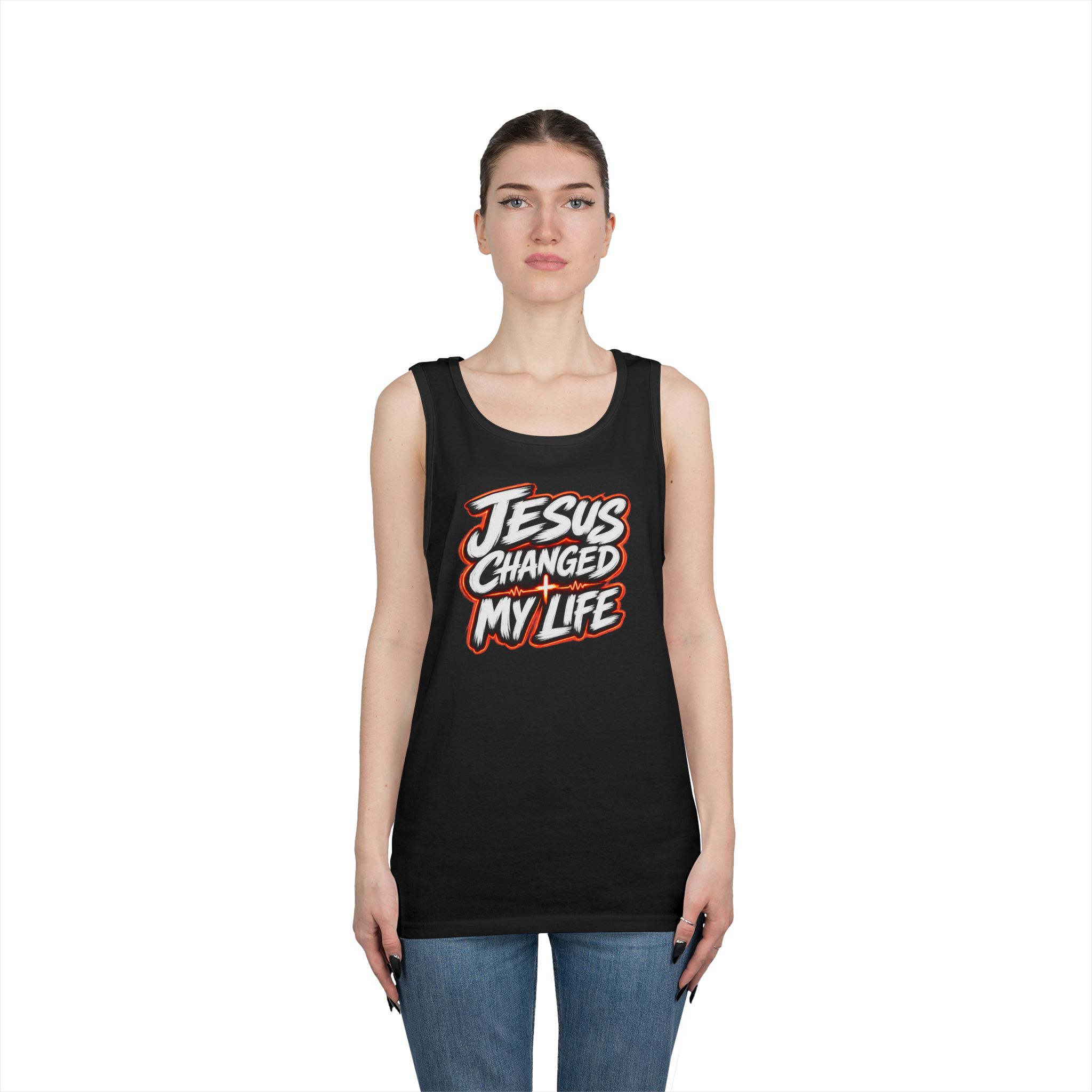 Jesus Changed My Life Tank — Transformation in Every Breath - Image 9