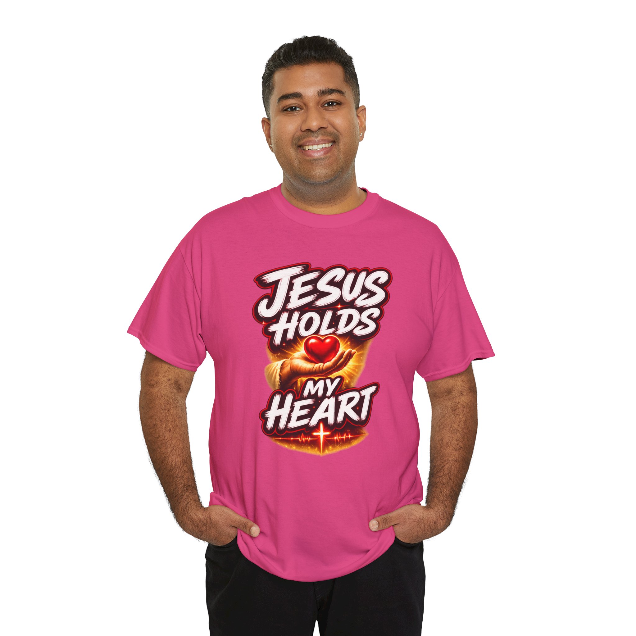 Jesus Holds My Heart Tee — Crimson Mercy Edition - Image 77