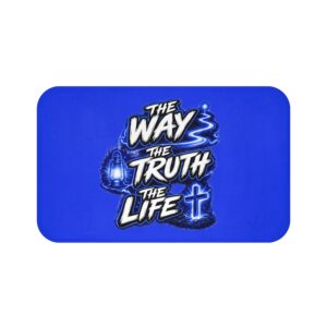 The Way • The Truth • The Life Bath Mat
