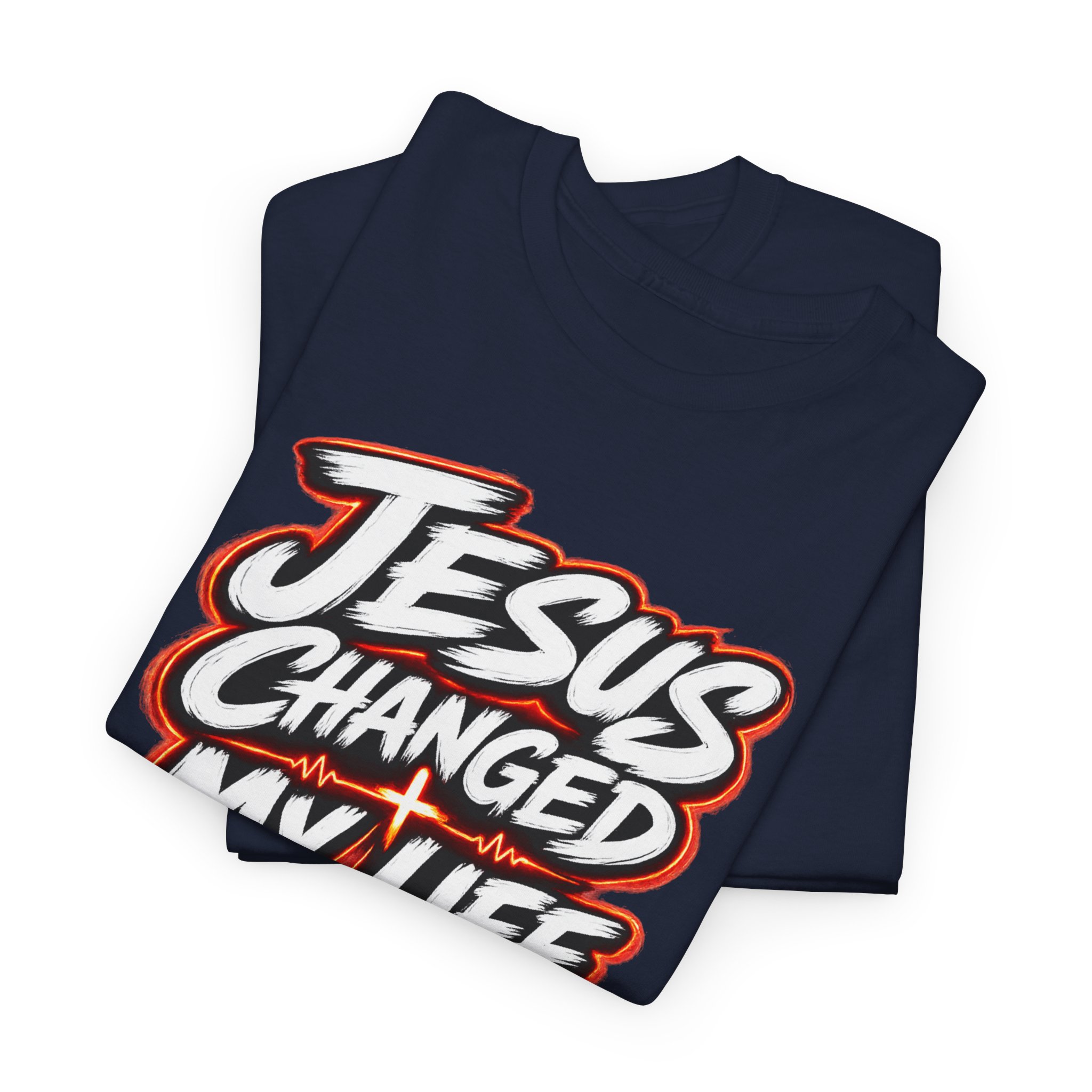 Jesus Changed My Life Tee — Transformation in Every Breath - Image 20
