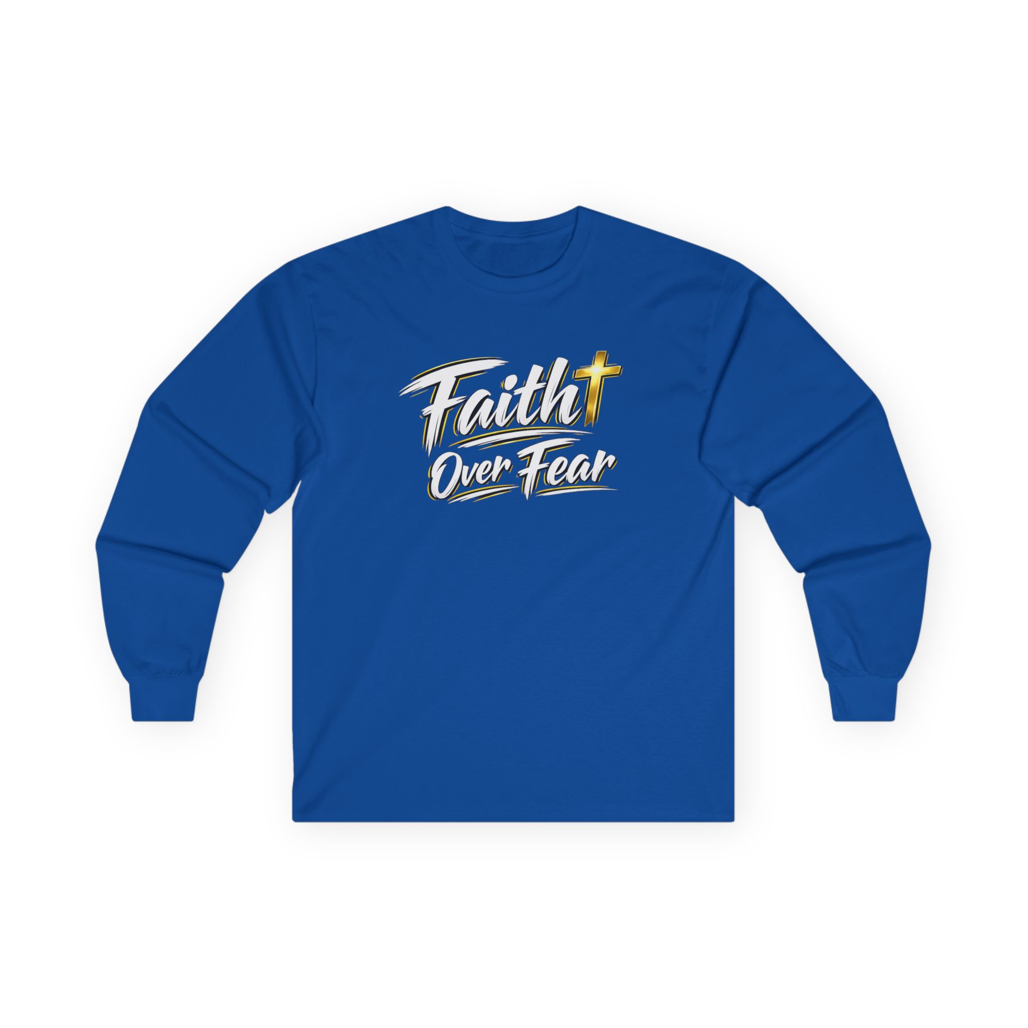 Faith Over Fear Long Sleeve — Courage in Every Breath - Image 34