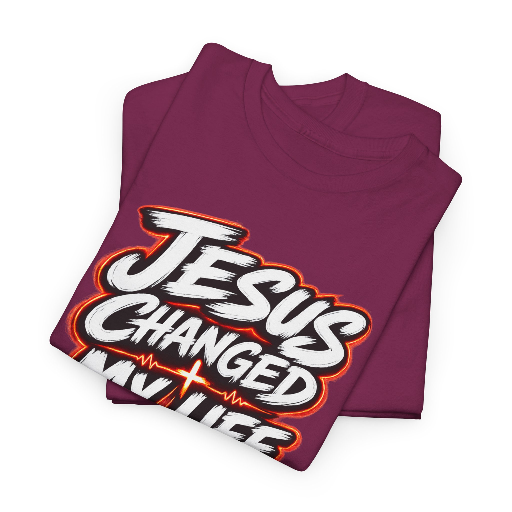 Jesus Changed My Life Tee — Transformation in Every Breath - Image 56