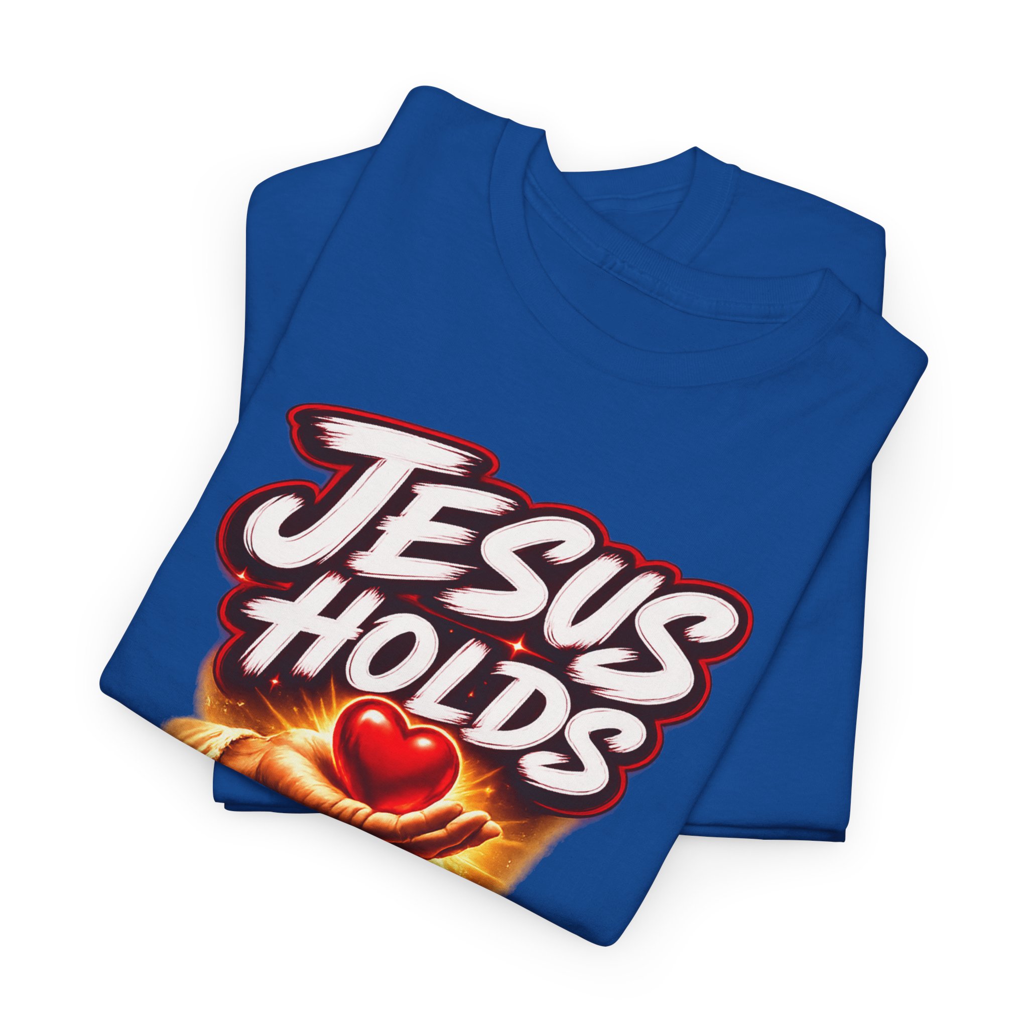 Jesus Holds My Heart Tee — Crimson Mercy Edition - Image 20