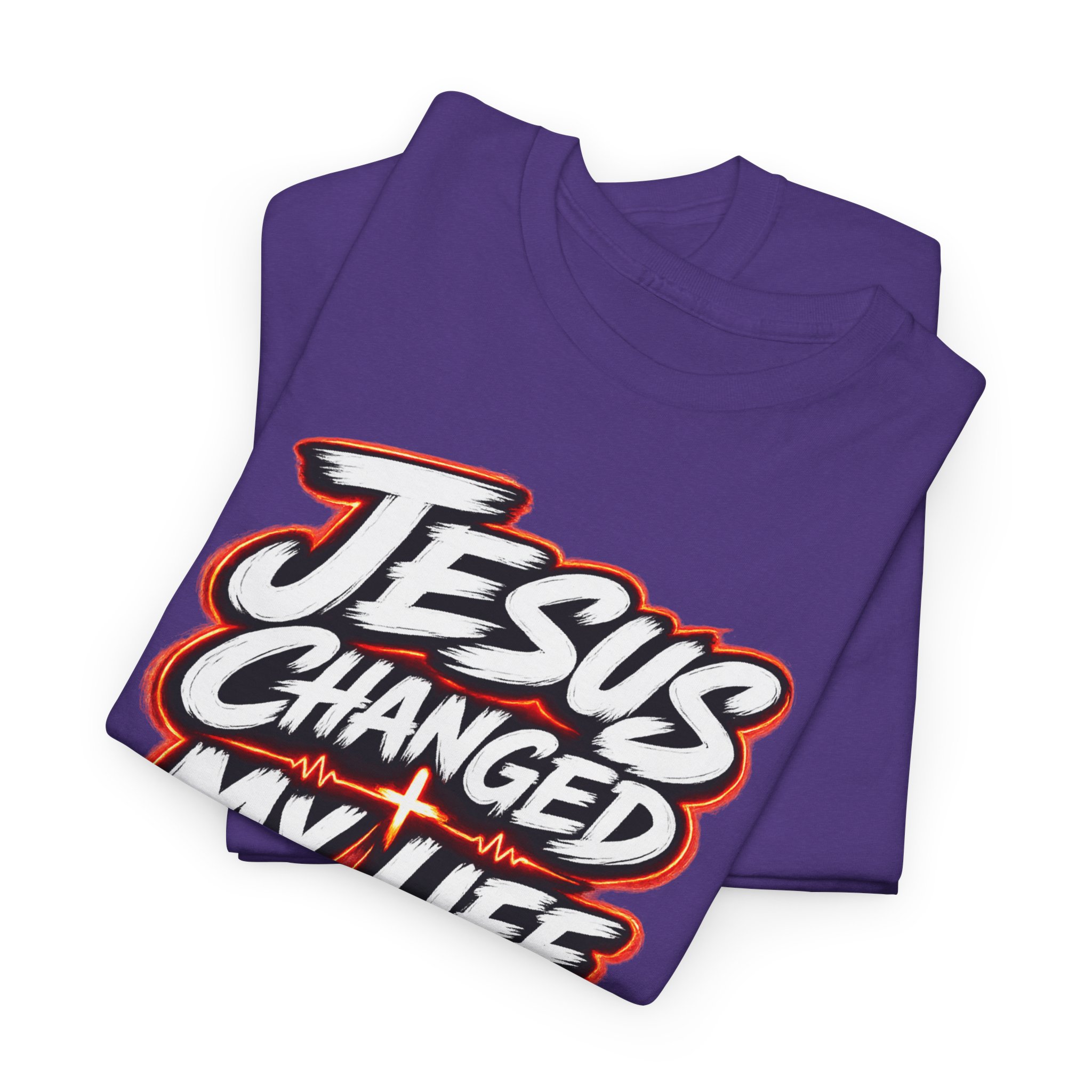 Jesus Changed My Life Tee — Transformation in Every Breath - Image 74