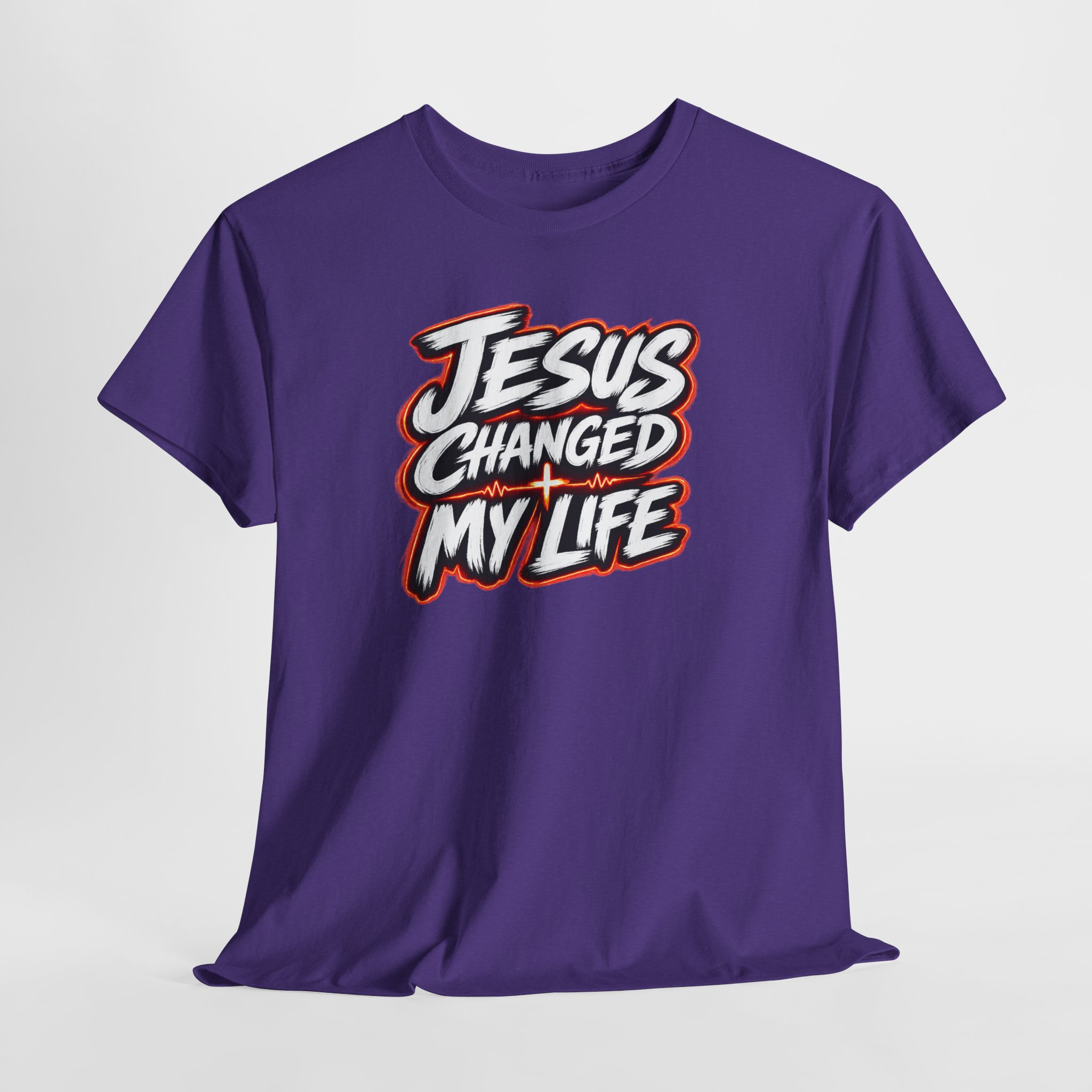 Jesus Changed My Life Tee — Transformation in Every Breath - Image 73