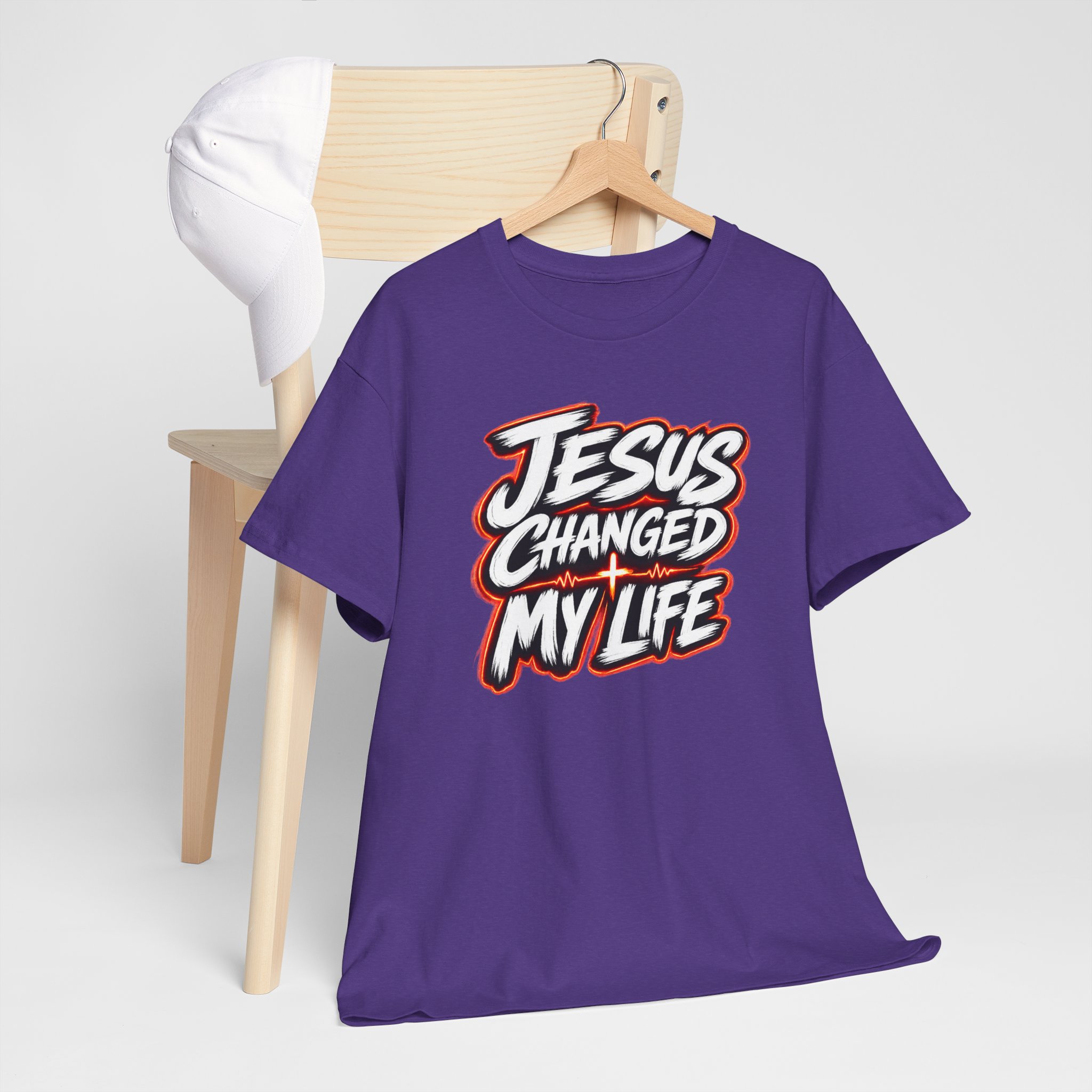 Jesus Changed My Life Tee — Transformation in Every Breath - Image 75