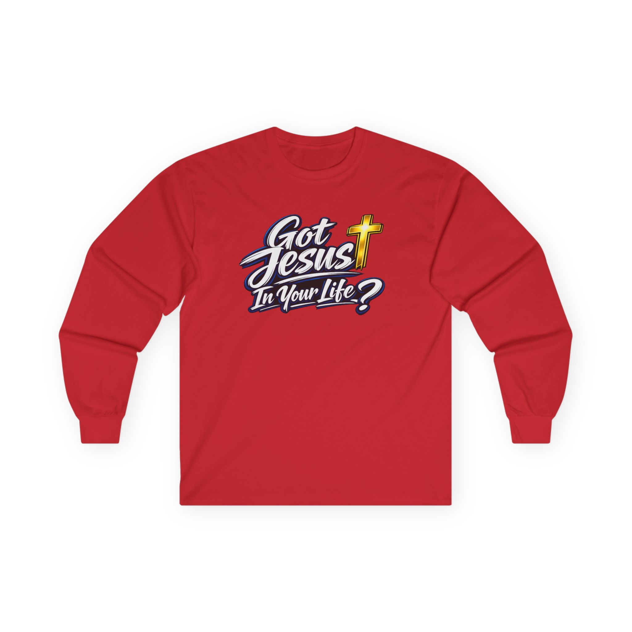 Got Jesus In Your Life Long Sleeve — Deep Blue Encounter Edition - Image 46