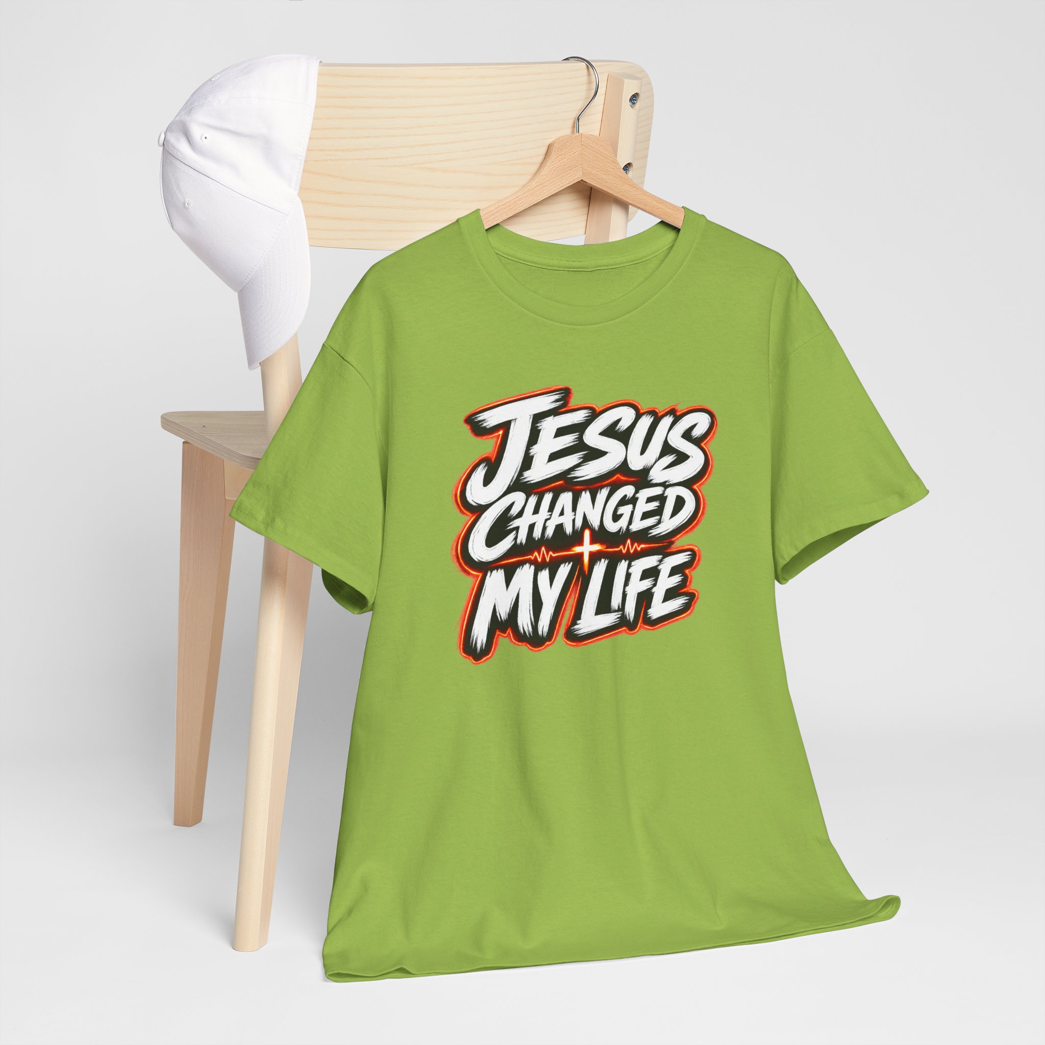 Jesus Changed My Life Tee — Transformation in Every Breath - Image 3