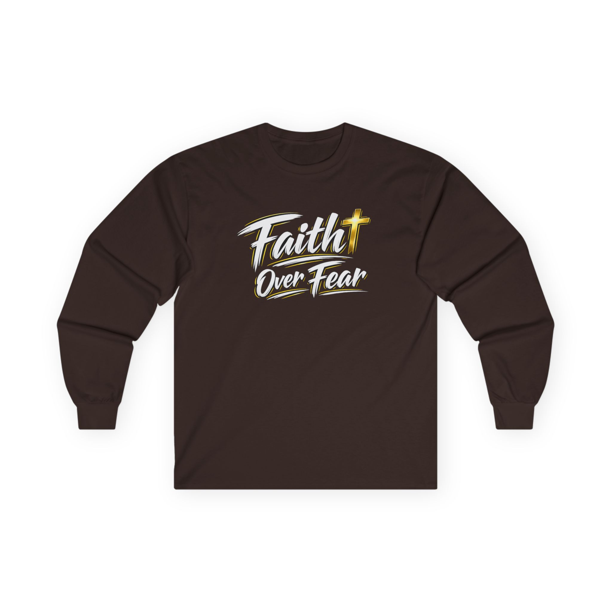 Faith Over Fear Long Sleeve — Courage in Every Breath - Image 16
