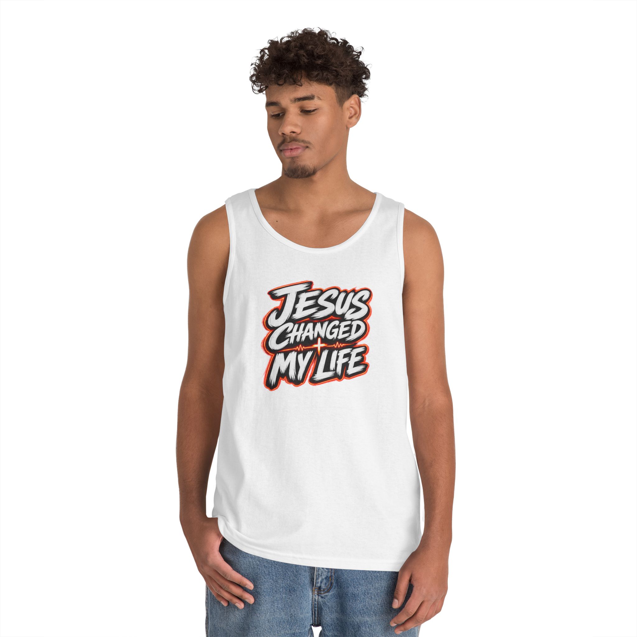 Jesus Changed My Life Tank — Transformation in Every Breath - Image 5
