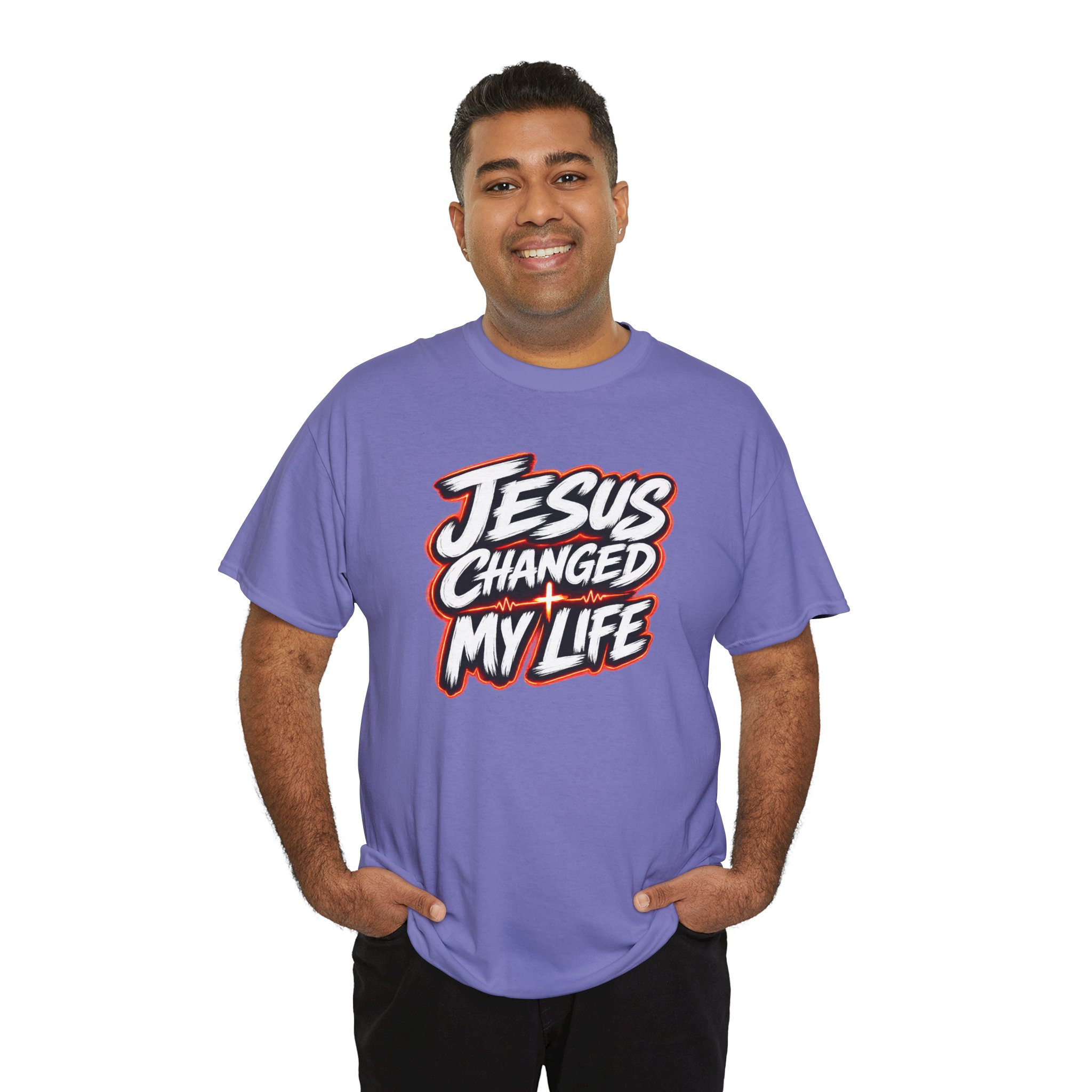 Jesus Changed My Life Tee — Transformation in Every Breath - Image 71