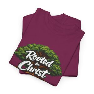 Rooted in Christ Tee — Strength That Grows Deep