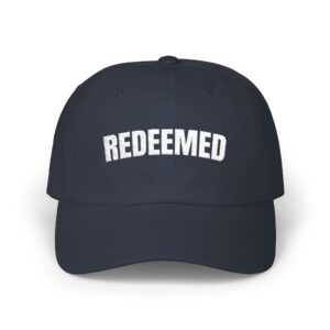 REDEEMED Embroidered Hat — Identity Restored