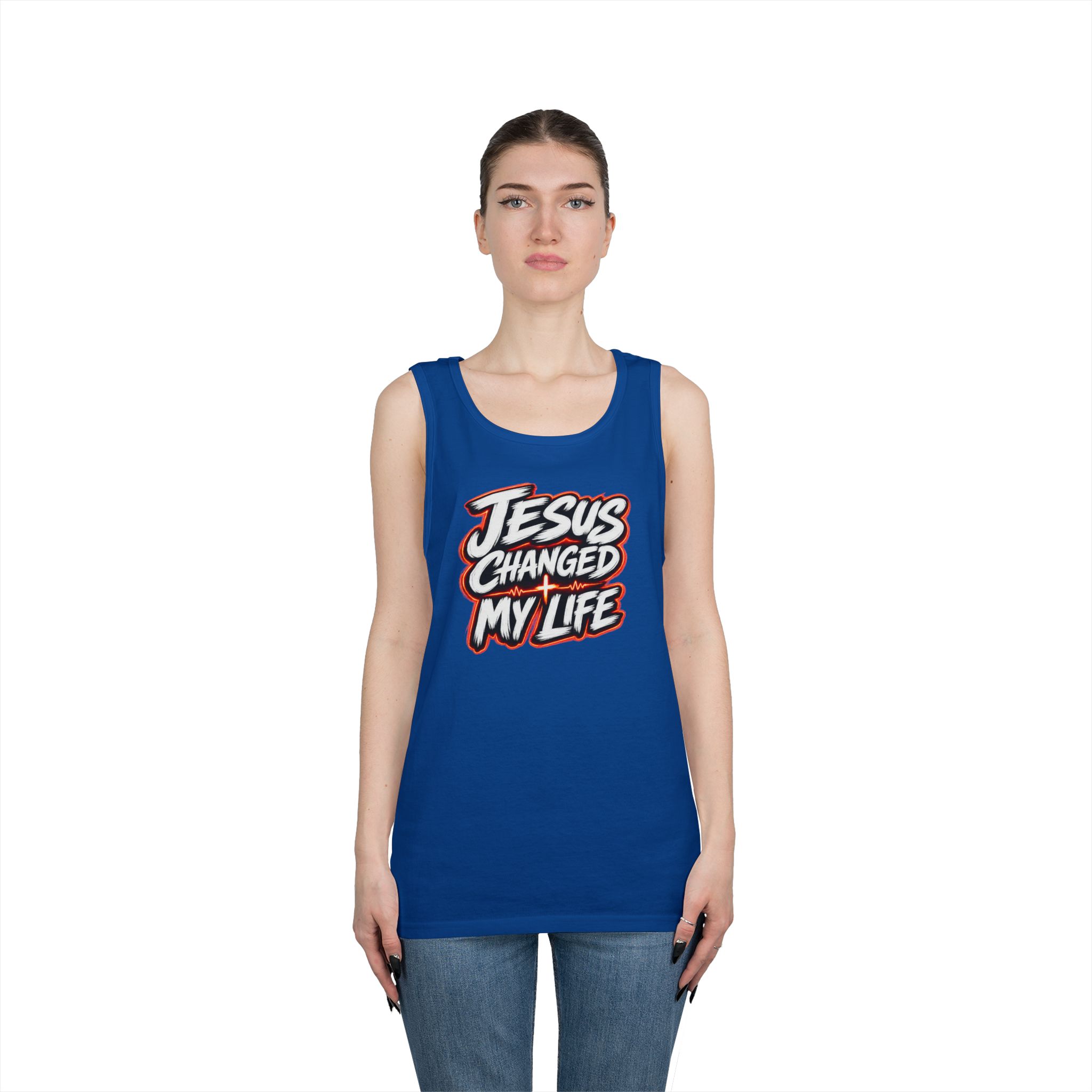 Jesus Changed My Life Tank — Transformation in Every Breath - Image 24