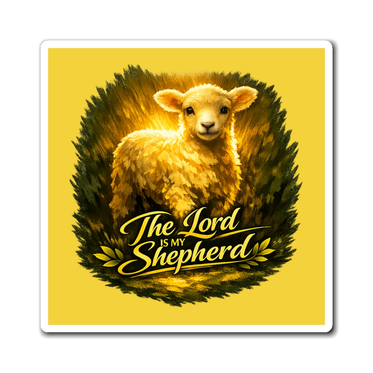 The Lord Is My Shepherd Magnet — Golden Pasture Peace - Image 5