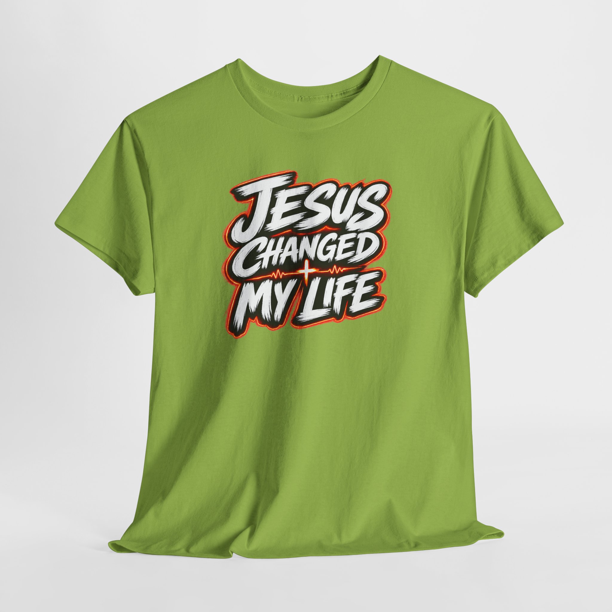 Jesus Changed My Life Tee — Transformation in Every Breath