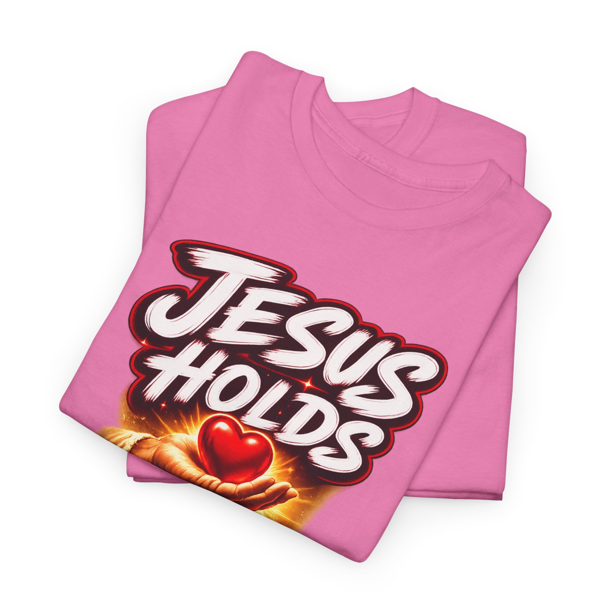 Jesus Holds My Heart Tee — Crimson Mercy Edition - Image 44