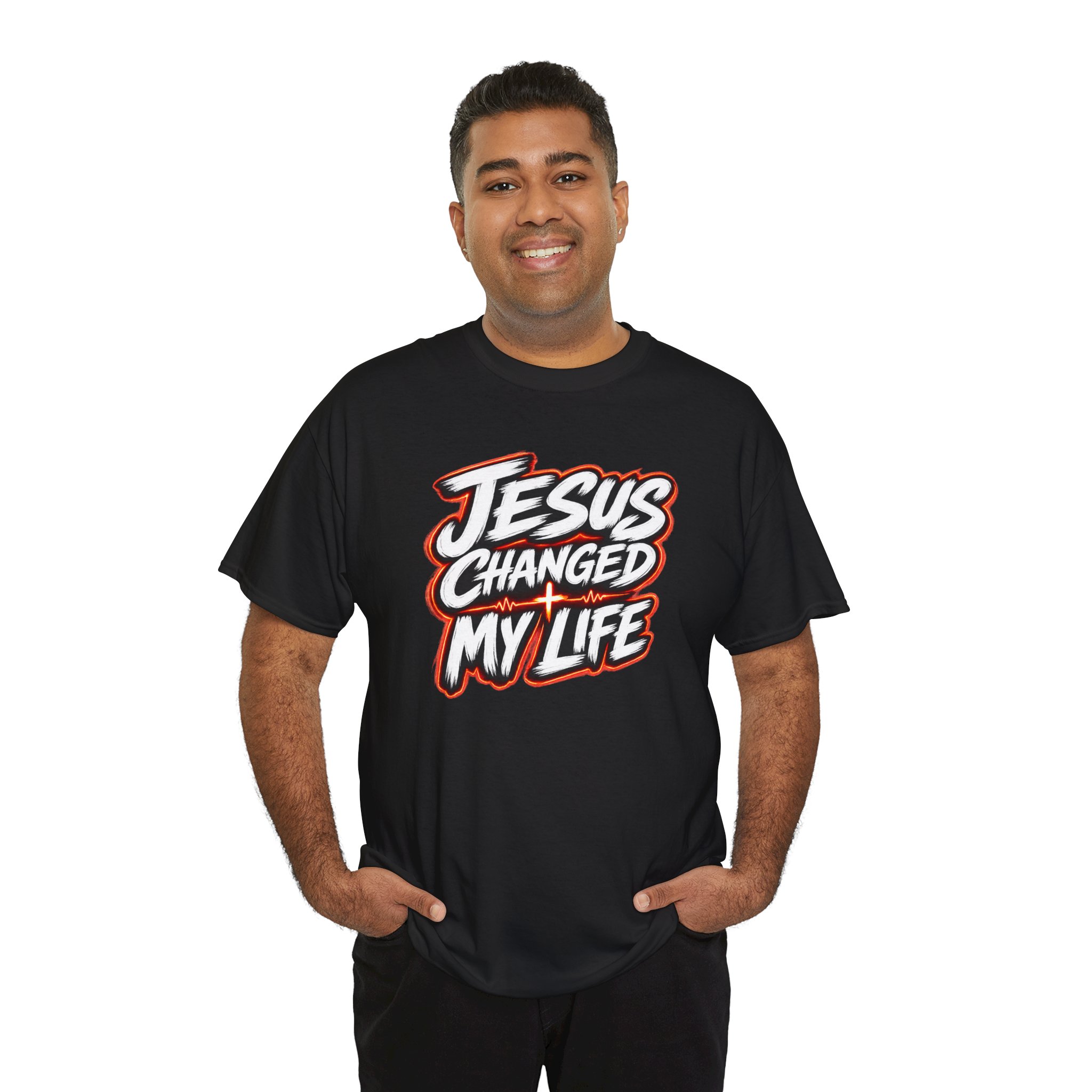 Jesus Changed My Life Tee — Transformation in Every Breath - Image 11