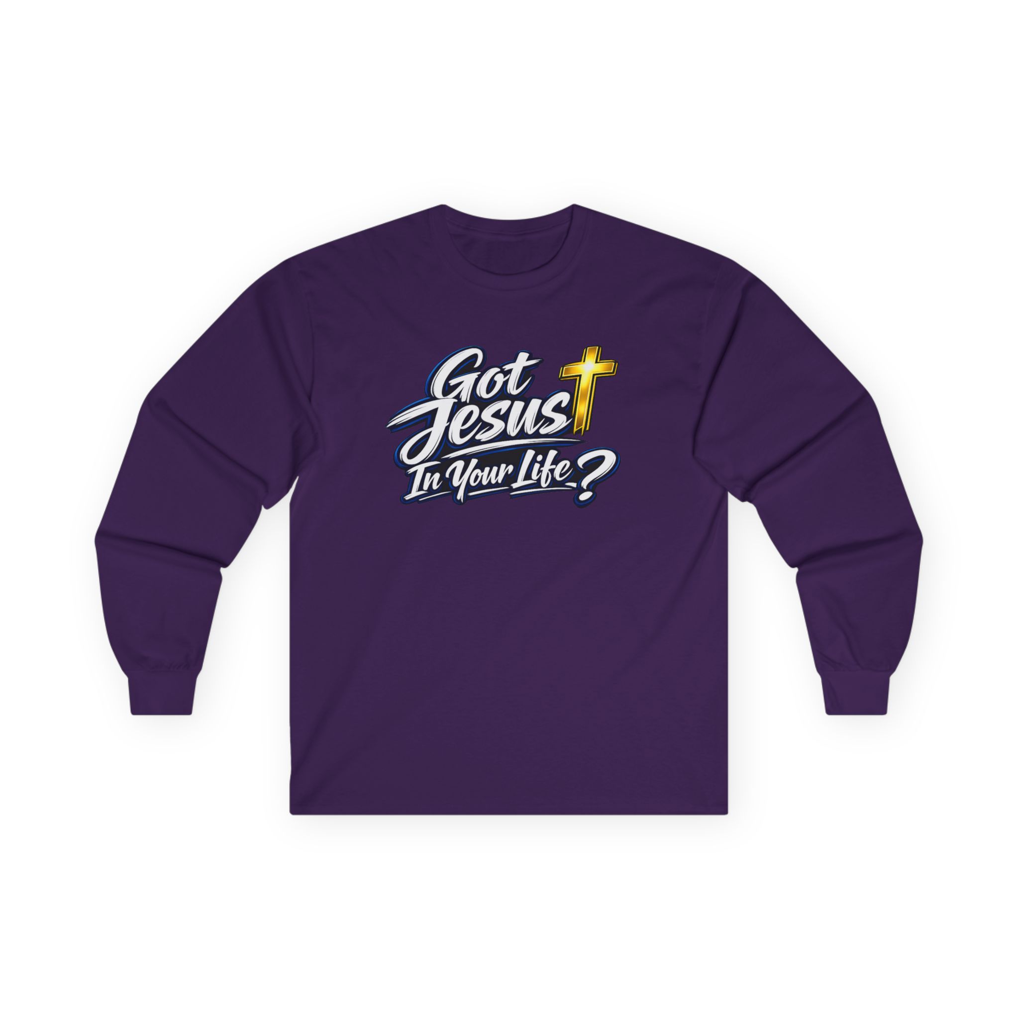 Got Jesus In Your Life Long Sleeve — Deep Blue Encounter Edition - Image 40