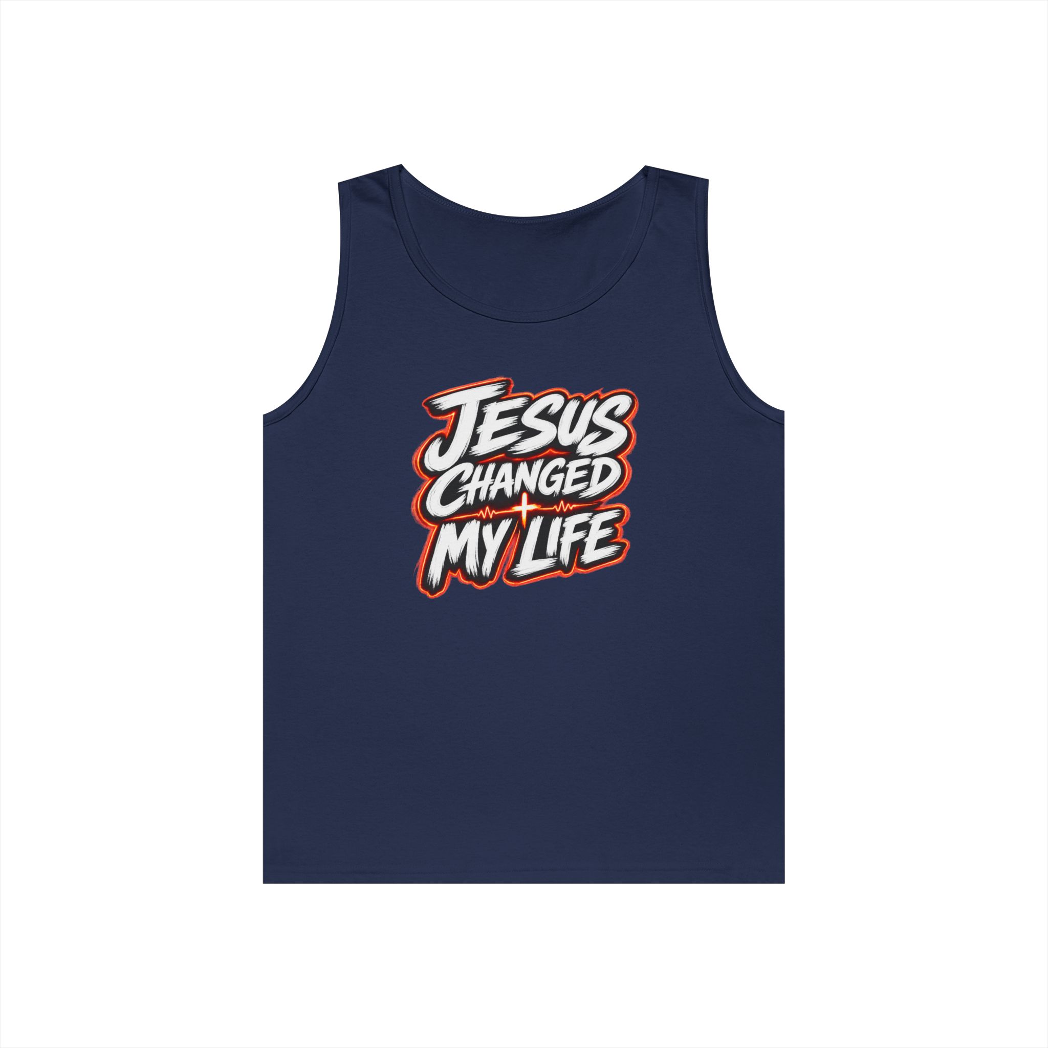 Jesus Changed My Life Tank — Transformation in Every Breath - Image 2