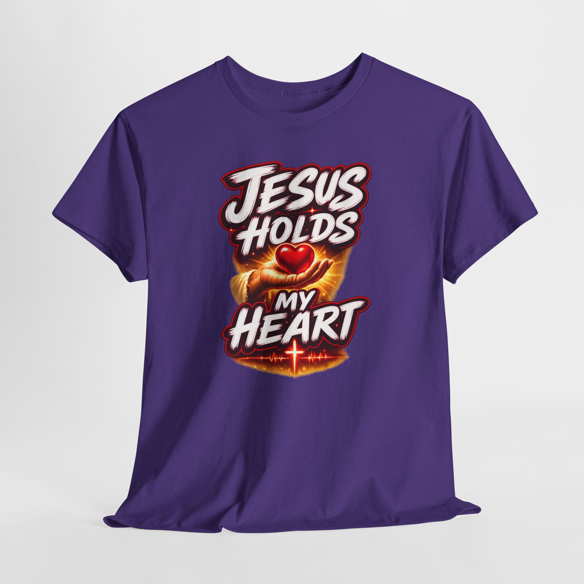 Jesus Holds My Heart Tee — Crimson Mercy Edition - Image 55