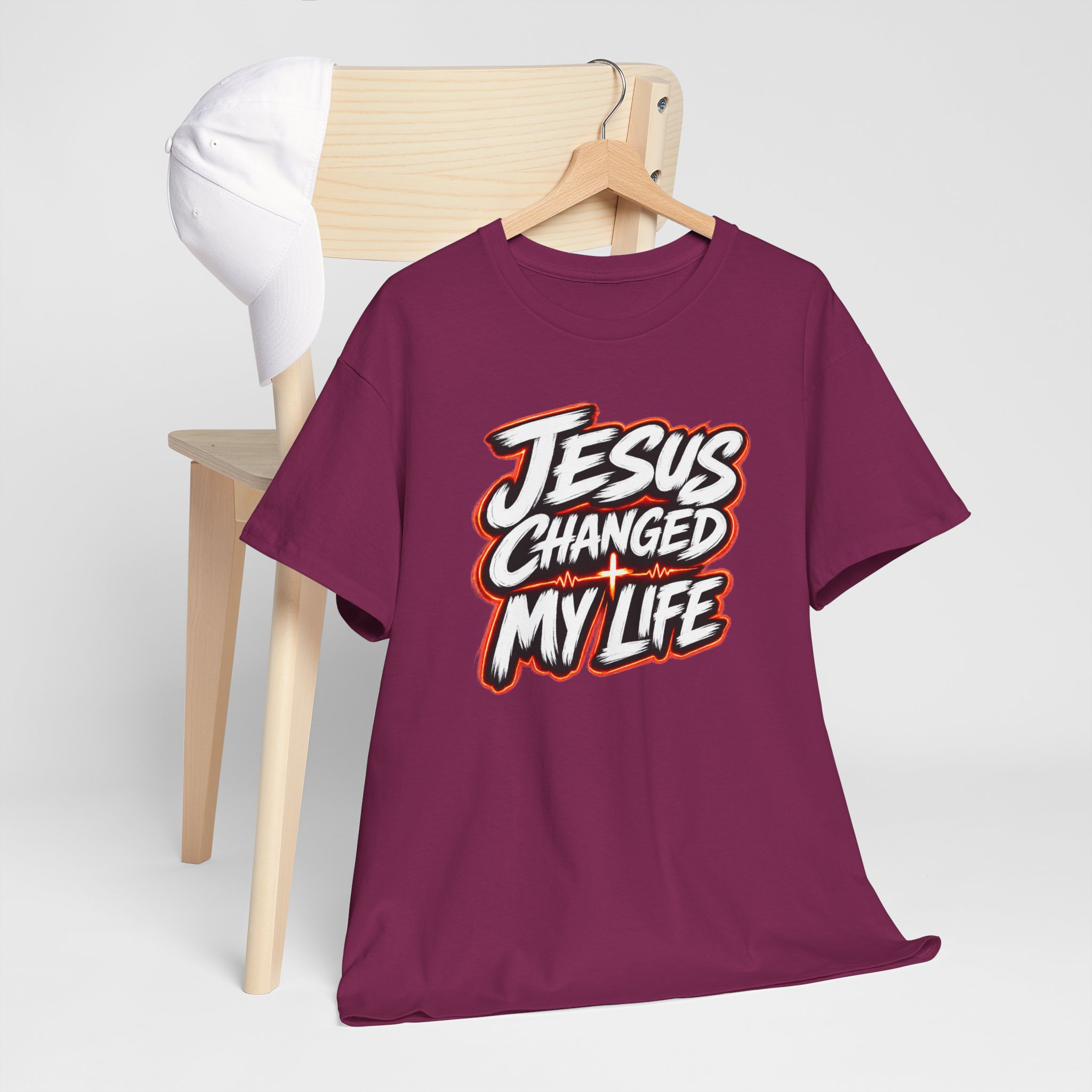 Jesus Changed My Life Tee — Transformation in Every Breath - Image 57