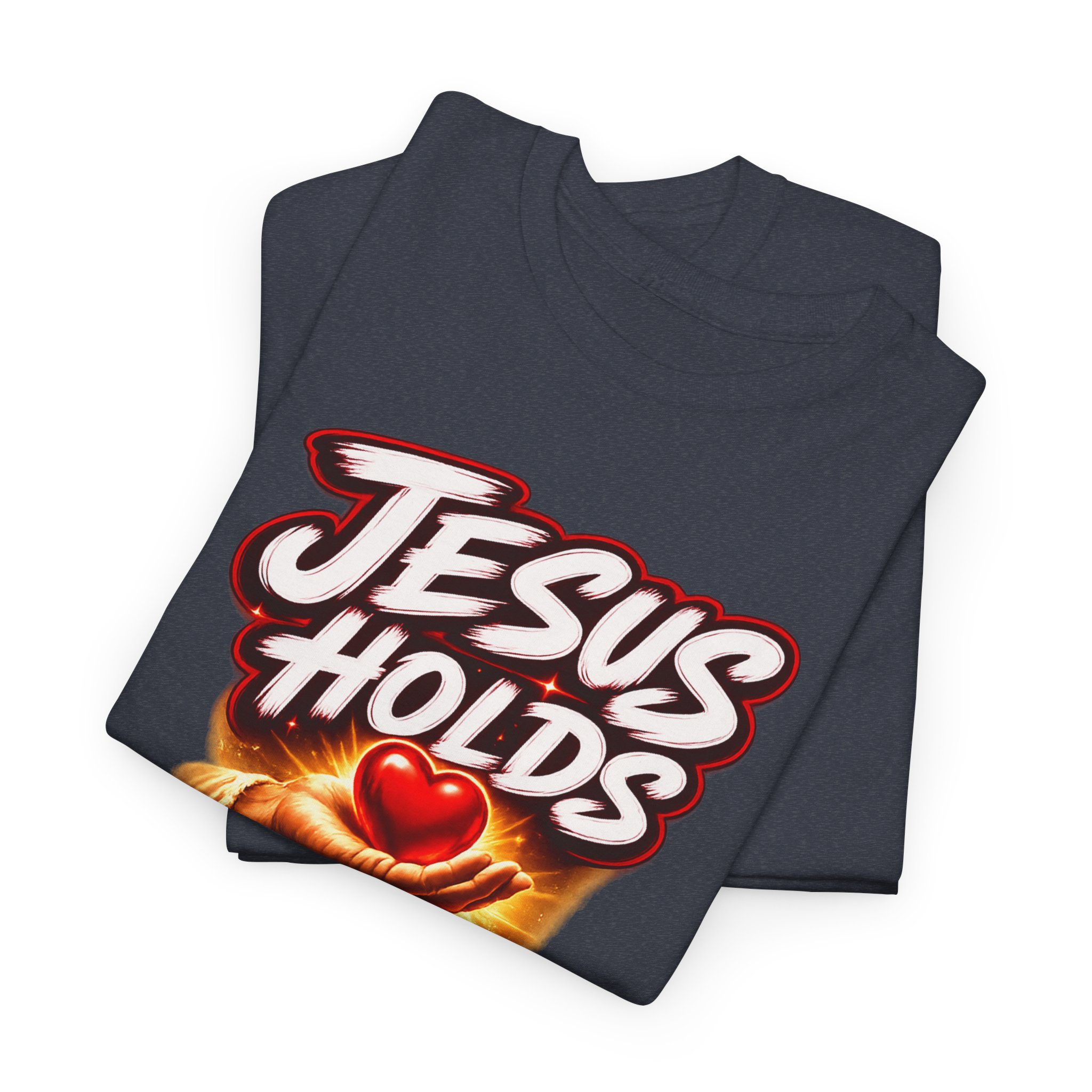 Jesus Holds My Heart Tee — Crimson Mercy Edition - Image 62