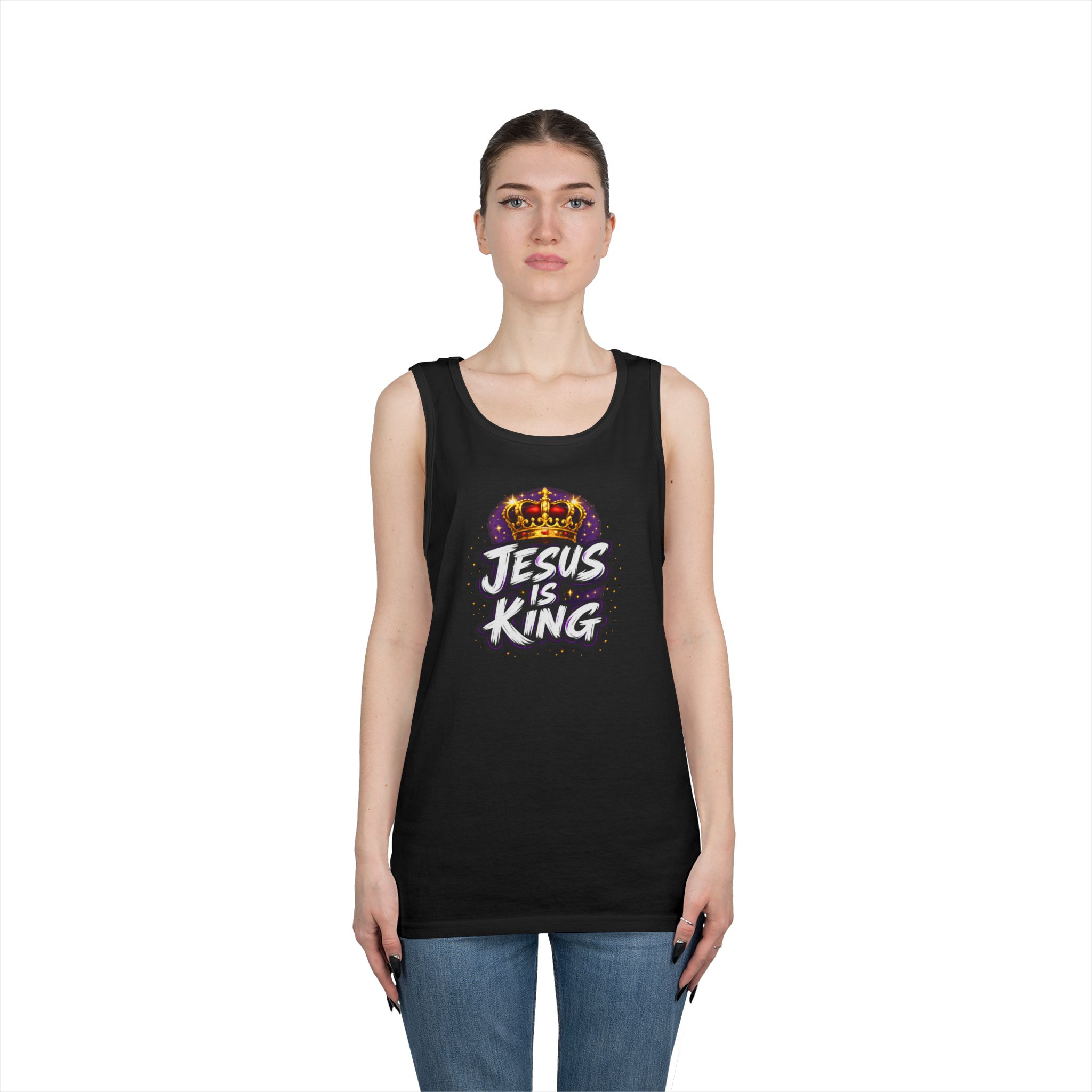 Jesus Is King Tank — Royal Radiance Edition - Image 11