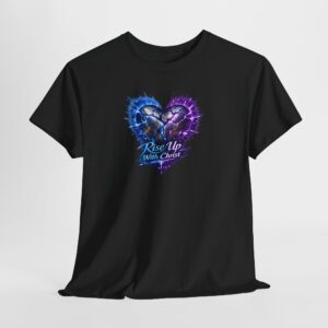 Rise Up With Christ – Electric Heart Tee
