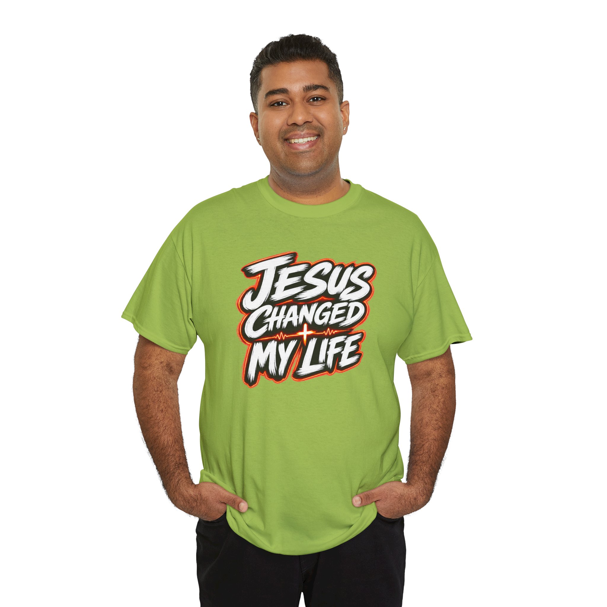 Jesus Changed My Life Tee — Transformation in Every Breath - Image 5