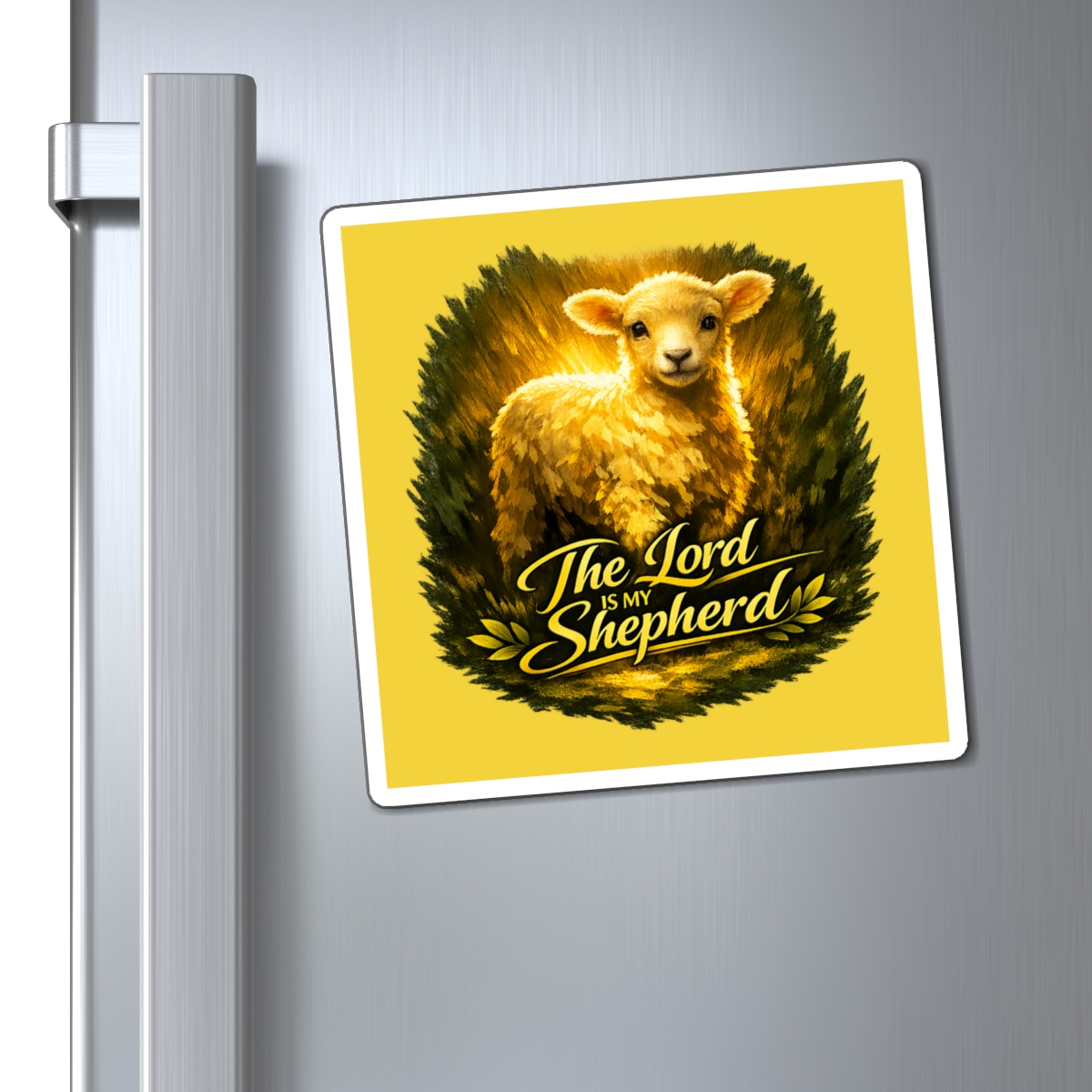 The Lord Is My Shepherd Magnet — Golden Pasture Peace - Image 6