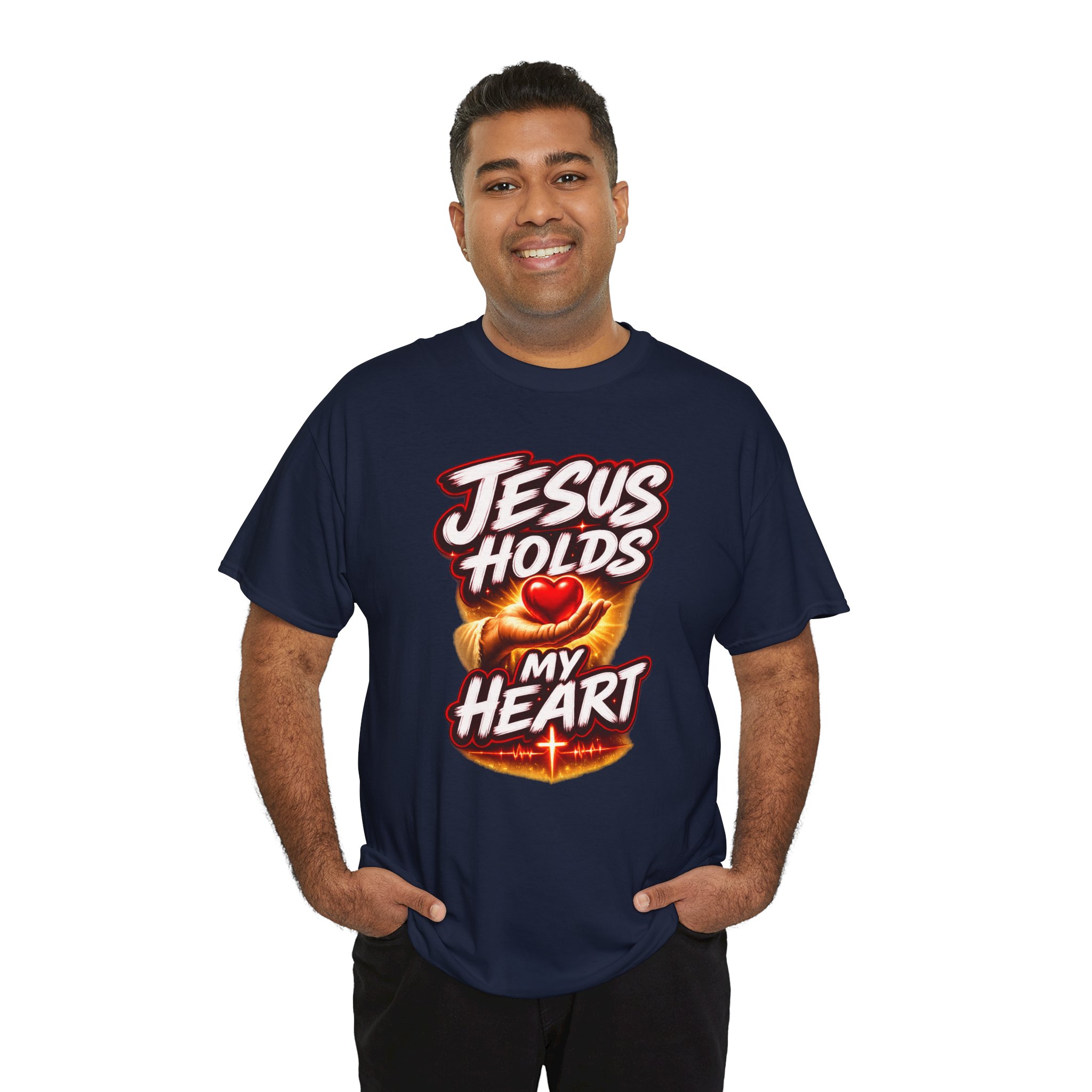 Jesus Holds My Heart Tee — Crimson Mercy Edition - Image 29