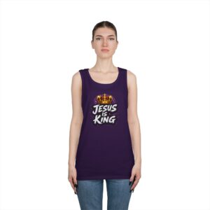 Jesus Is King Tank — Royal Radiance Edition