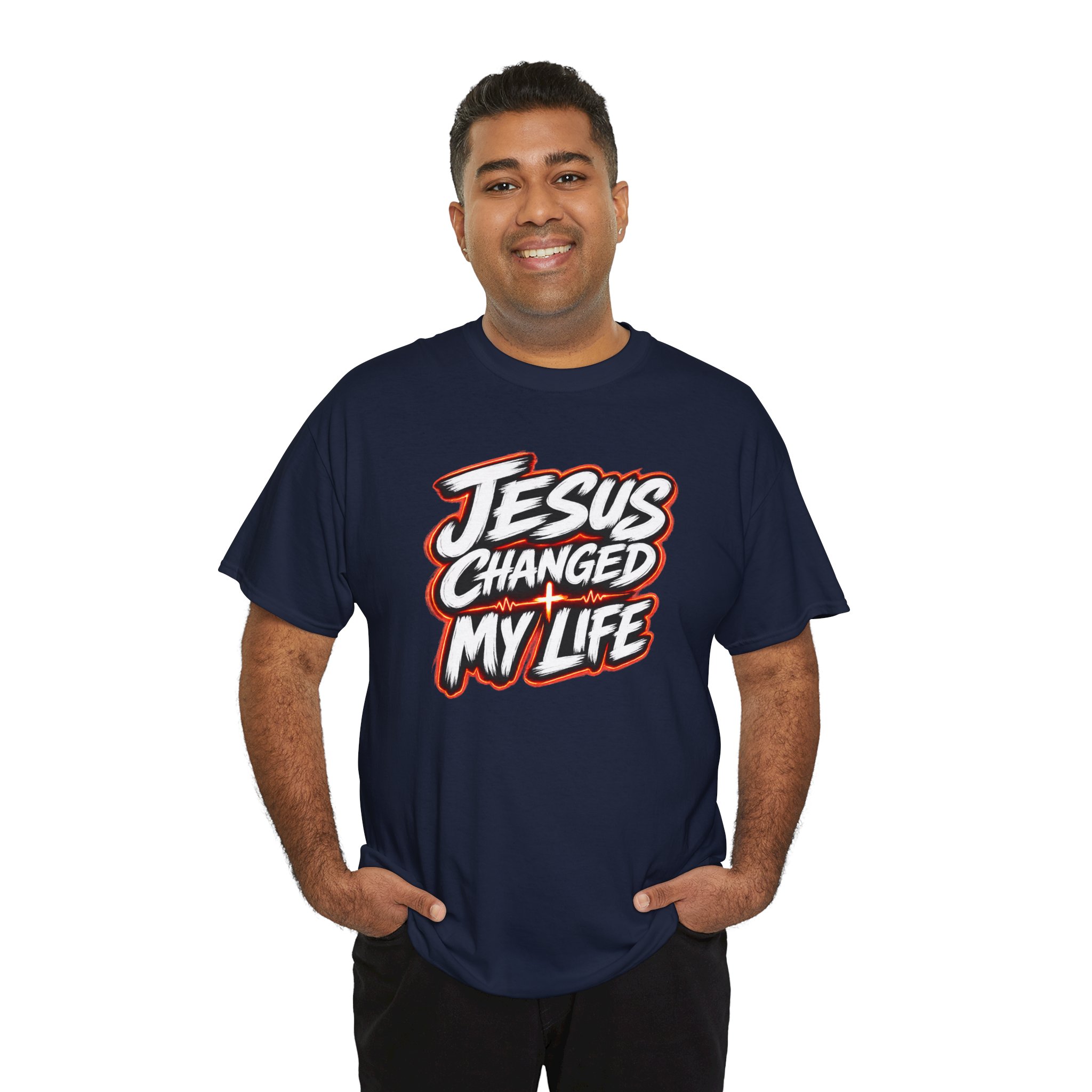 Jesus Changed My Life Tee — Transformation in Every Breath - Image 23