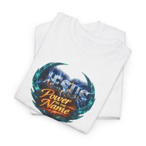 Power In the Name – Lightning Chrome Tee