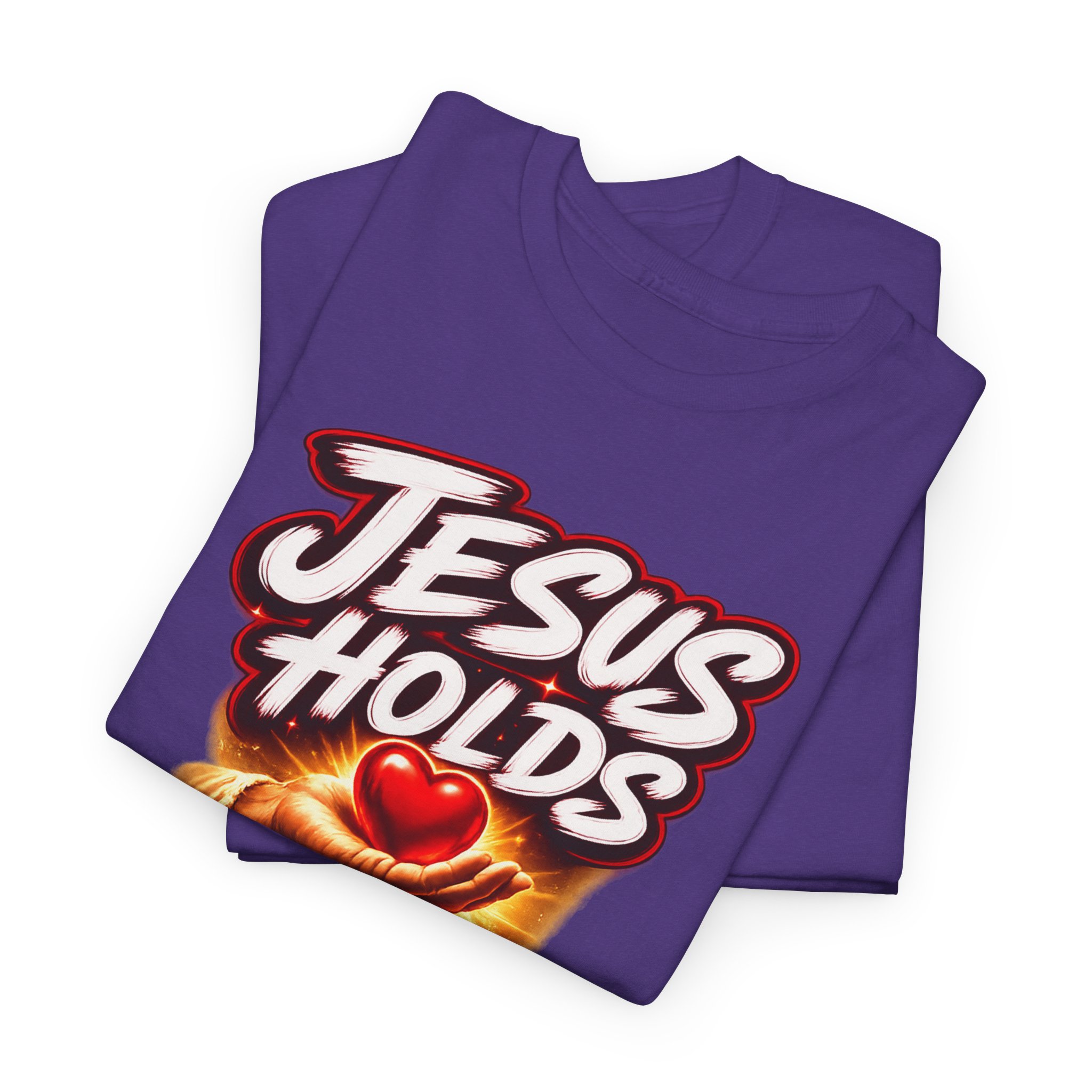Jesus Holds My Heart Tee — Crimson Mercy Edition - Image 56