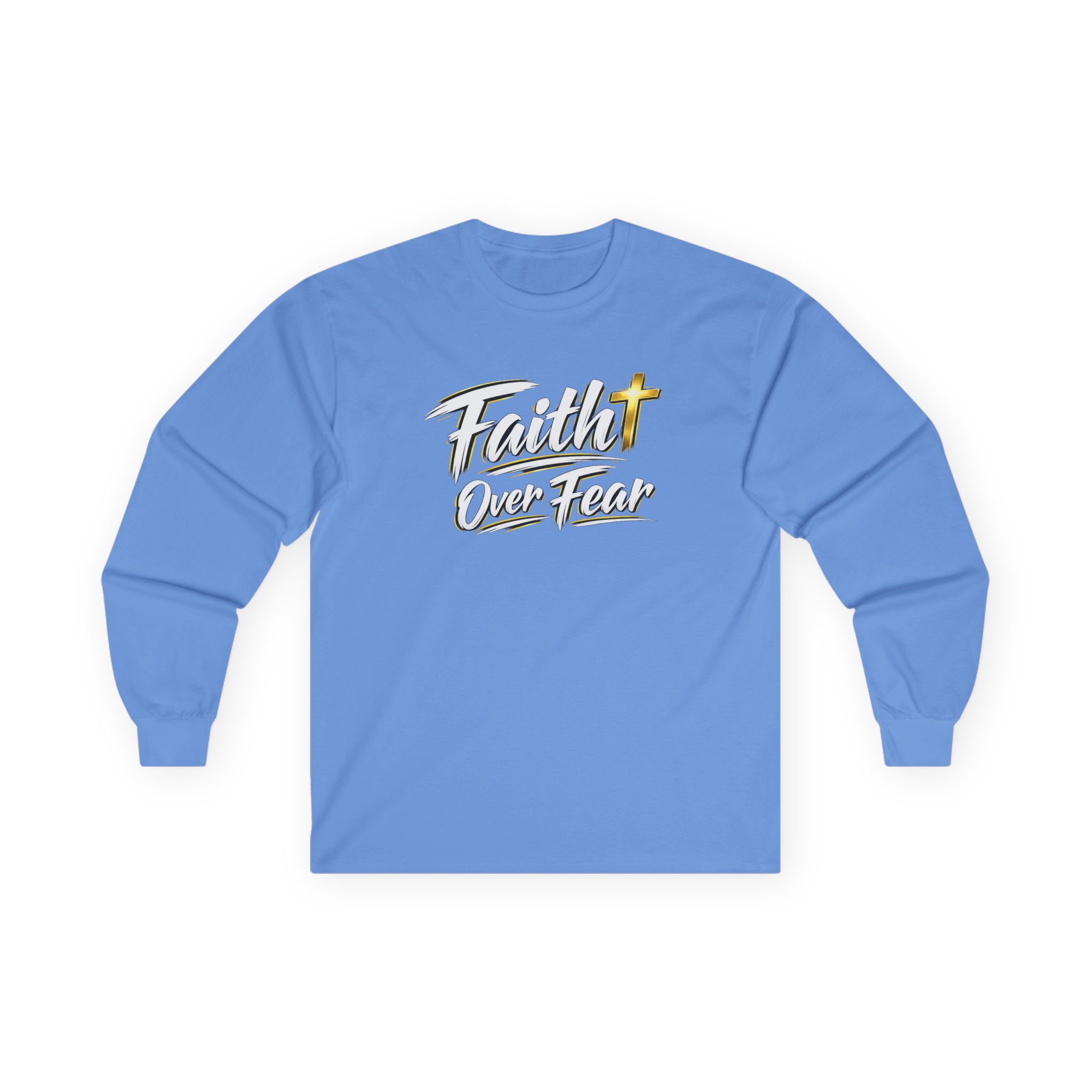 Faith Over Fear Long Sleeve — Courage in Every Breath - Image 31