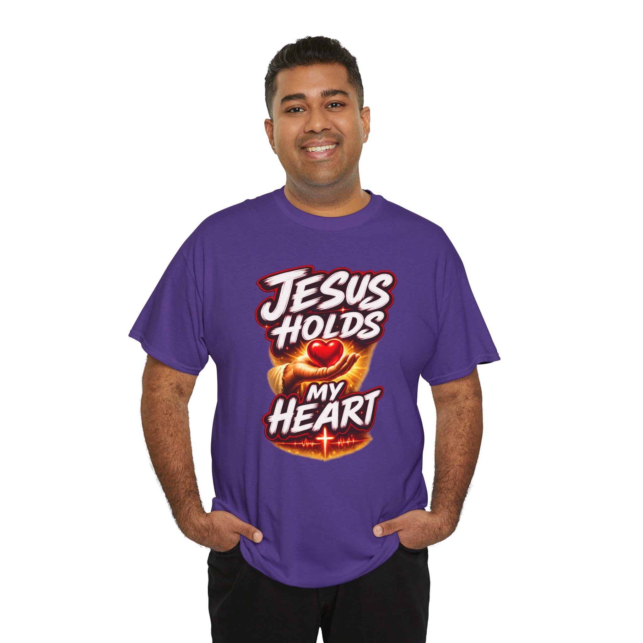 Jesus Holds My Heart Tee — Crimson Mercy Edition - Image 59