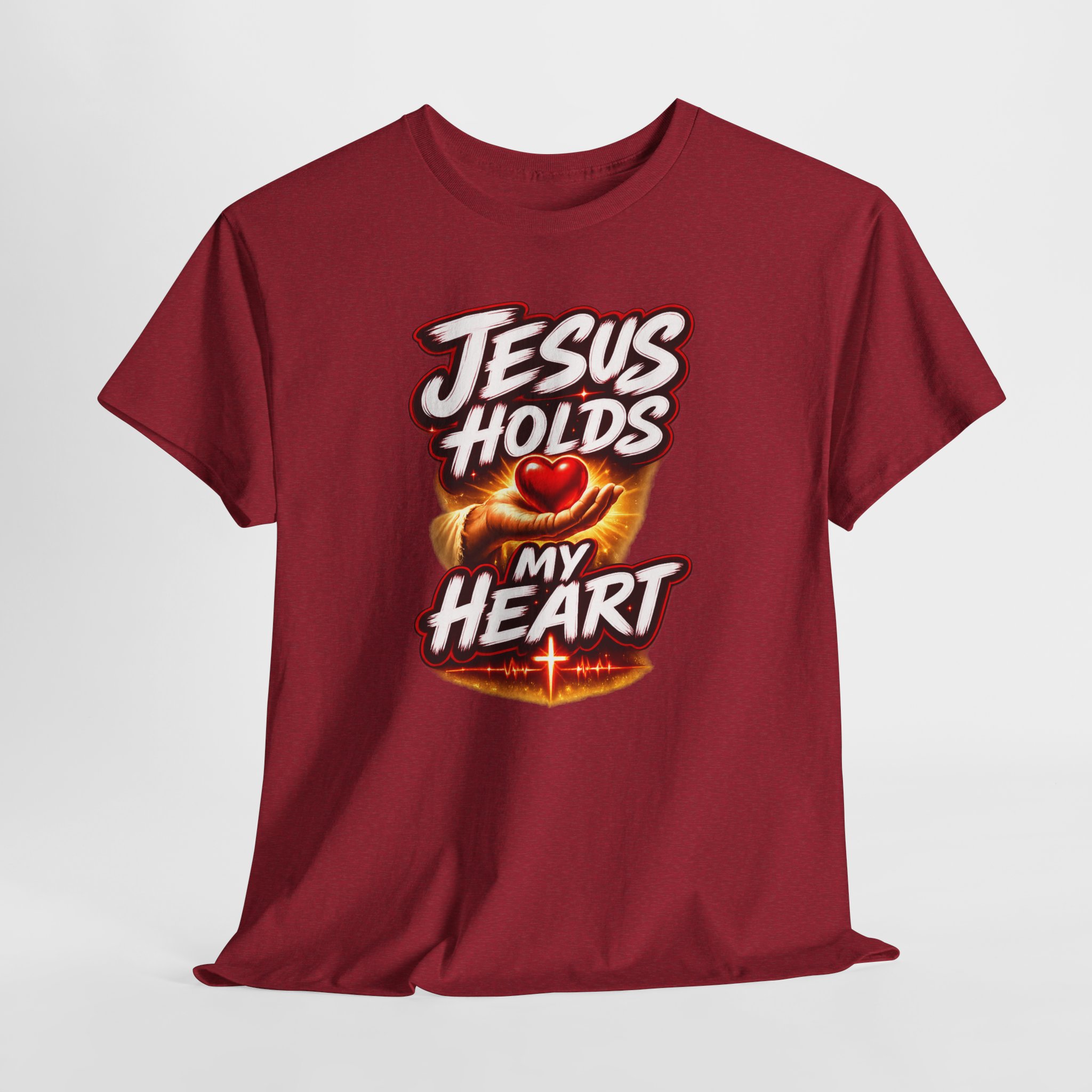 Jesus Holds My Heart Tee — Crimson Mercy Edition - Image 67